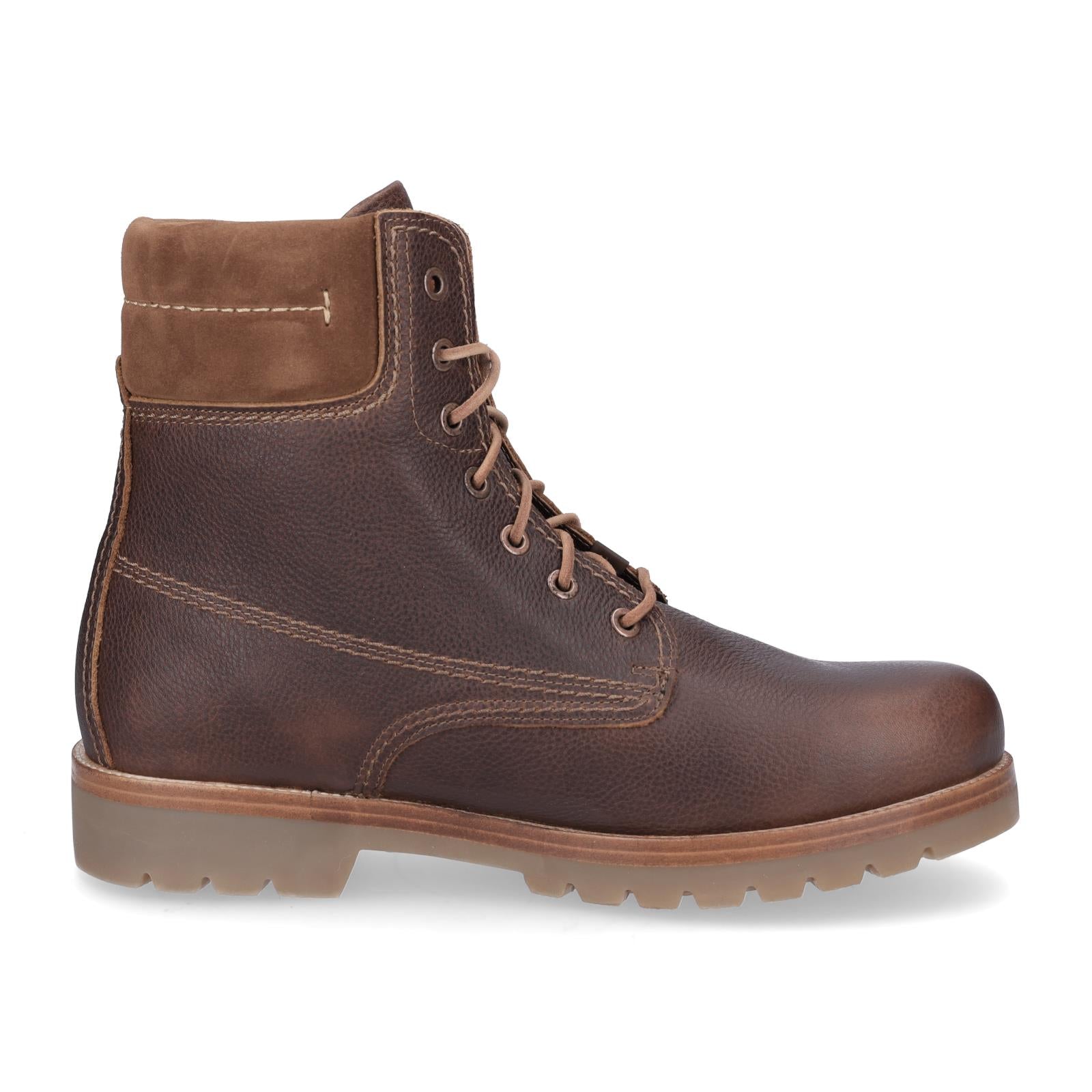 Panama Jack men's lace-up boot brown