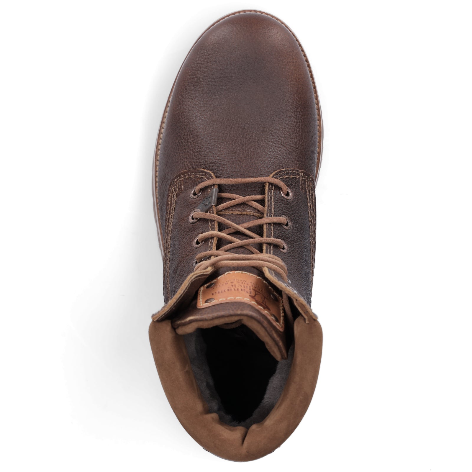Panama Jack men's lace-up boot brown