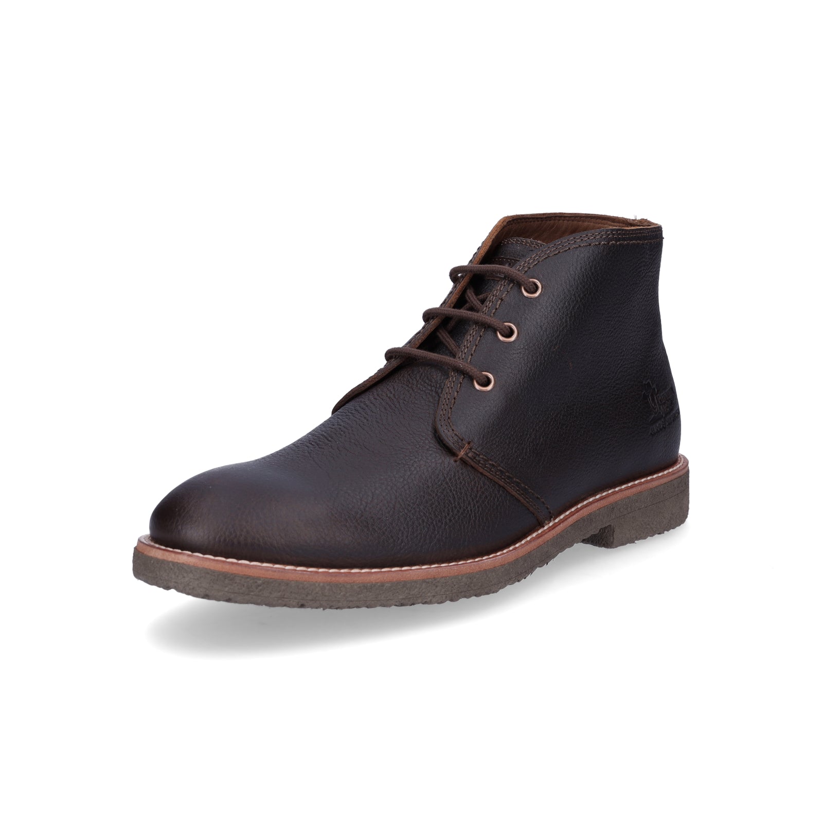 Panama Jack men's lace-up boot brown