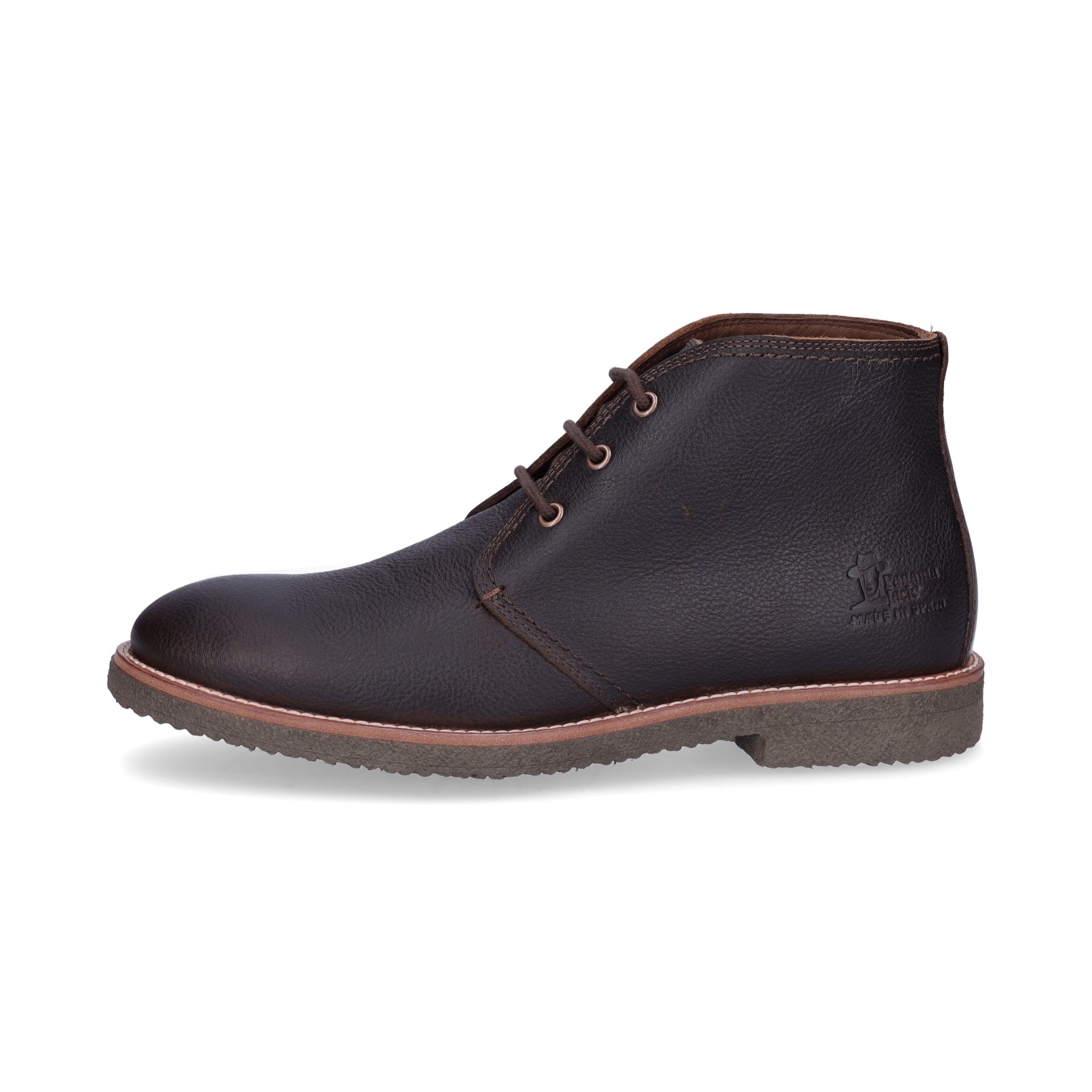 Panama Jack men's lace-up boot brown