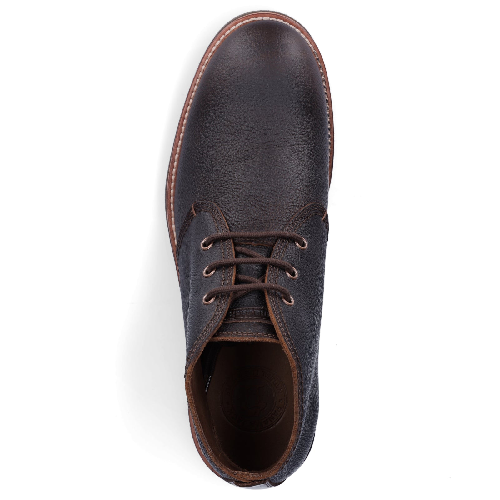 Panama Jack men's lace-up boot brown