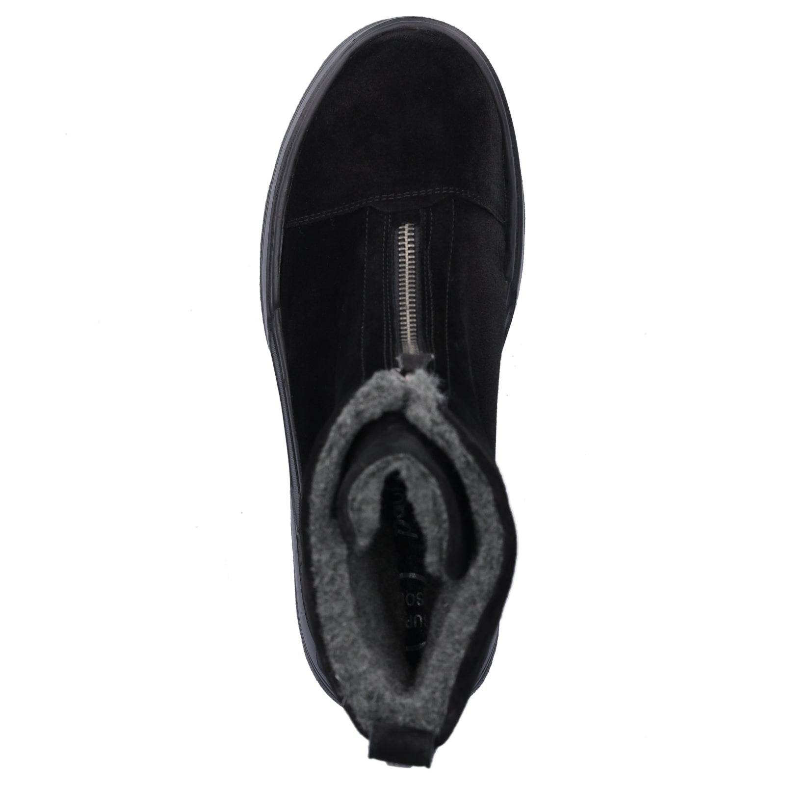 Paul Green Damen Boot schwarz