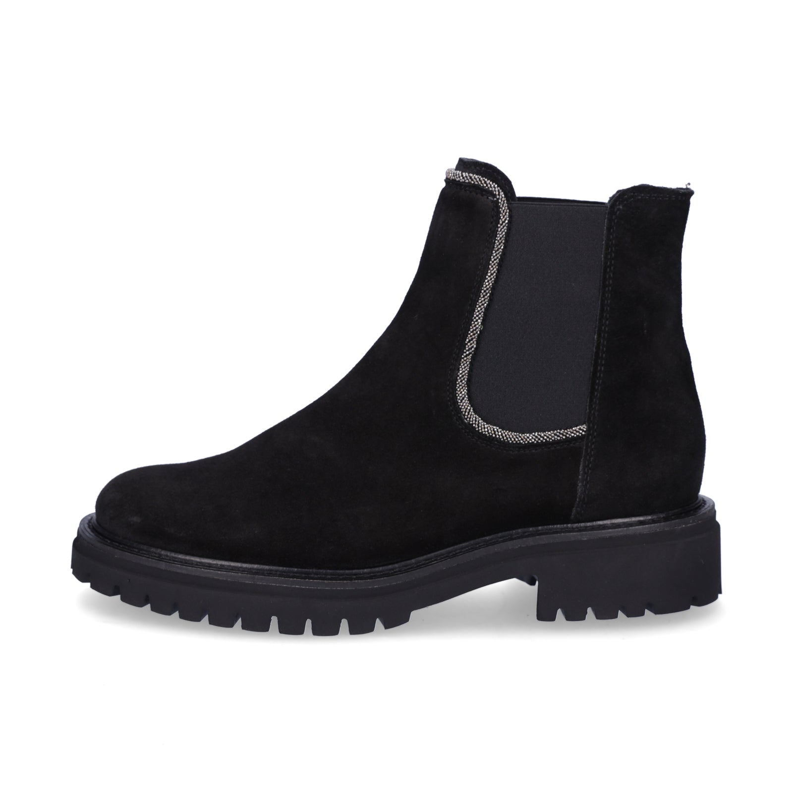 Paul Green Damen Chelsea Boot schwarz