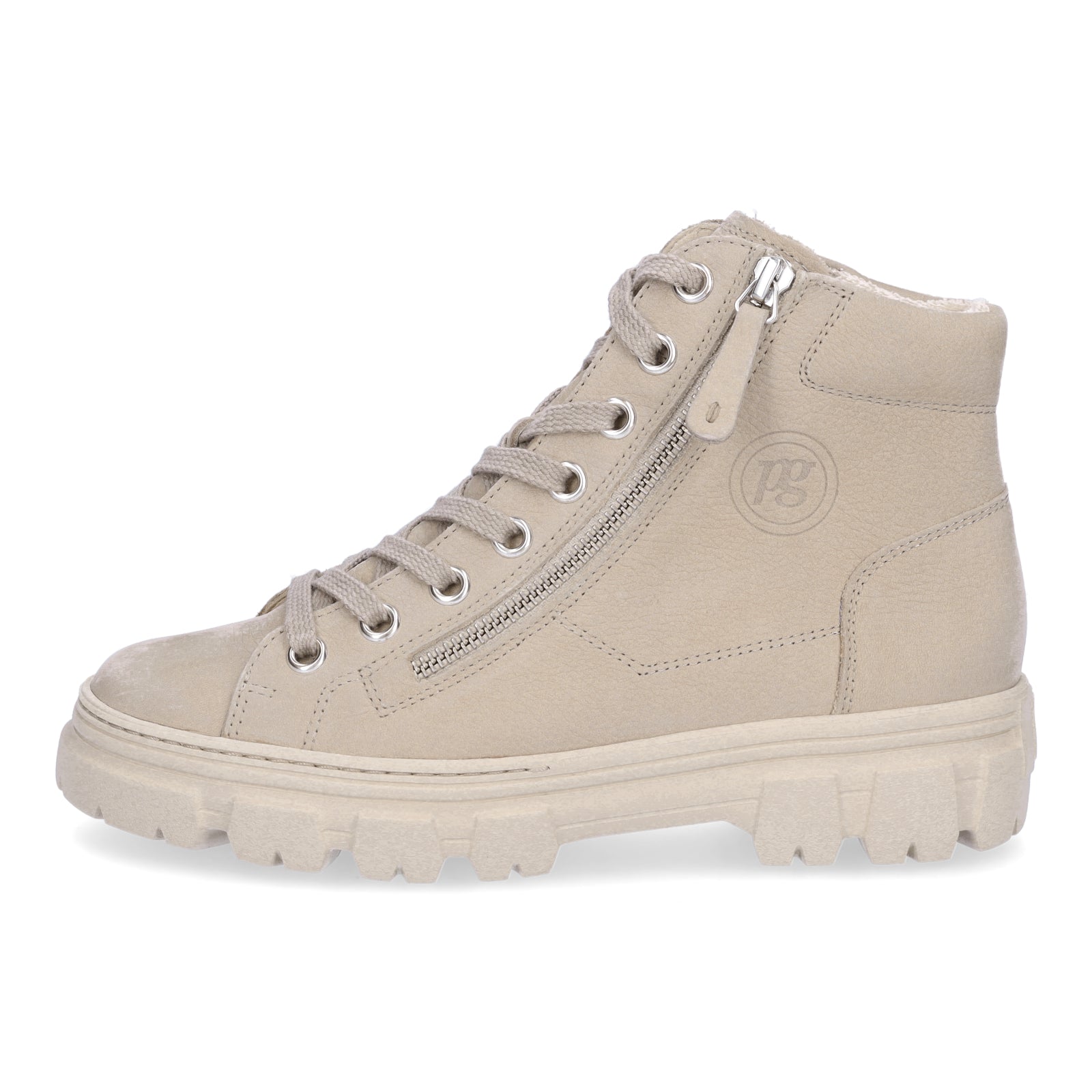 Paul Green Damen High-Top Sneaker beige