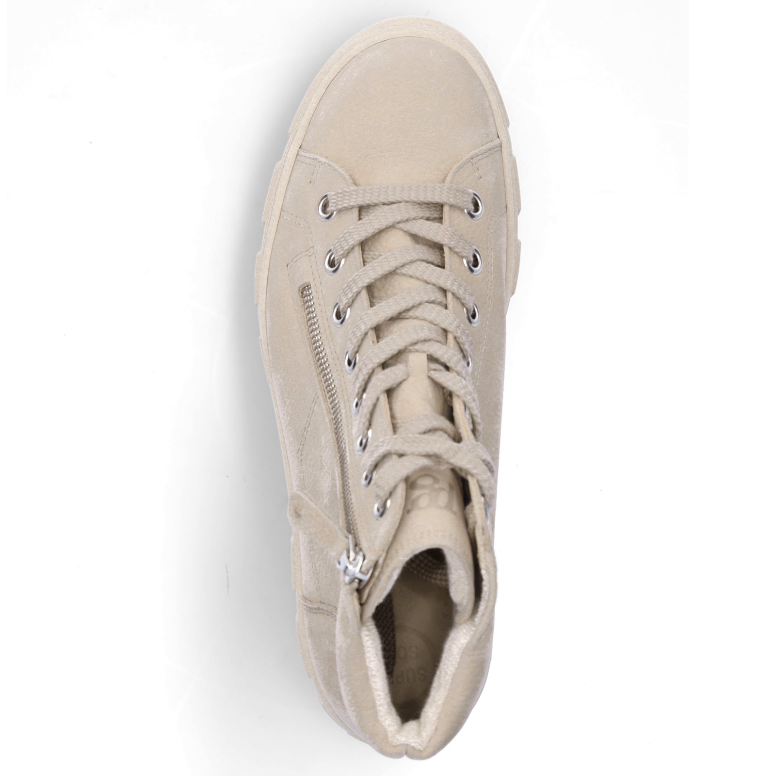 Paul Green women's high-top sneakers beige