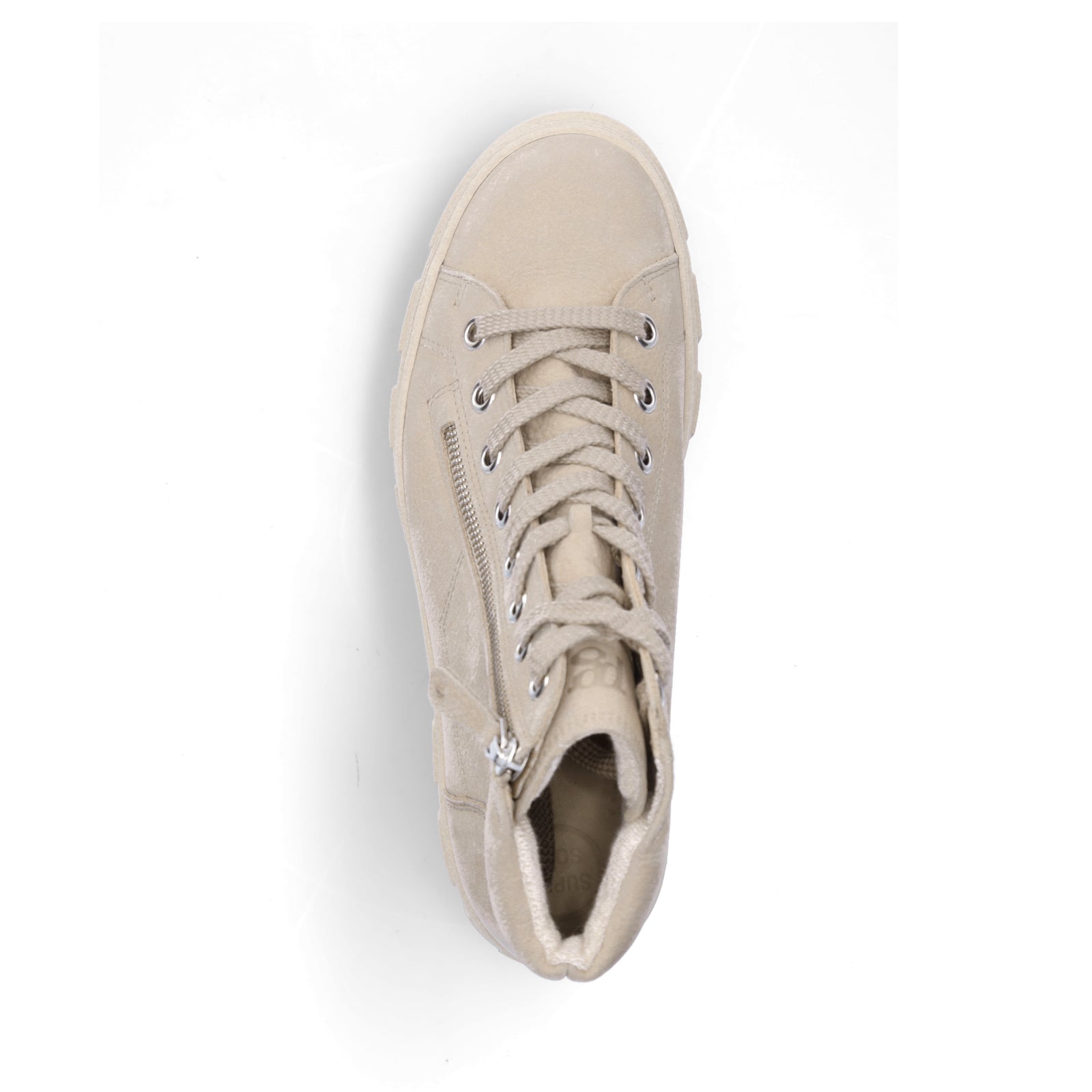 Paul Green Damen High-Top Sneaker beige