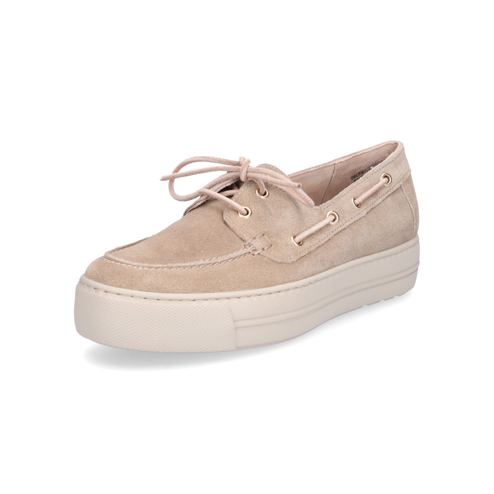 Paul Green women's platform moccasin beige