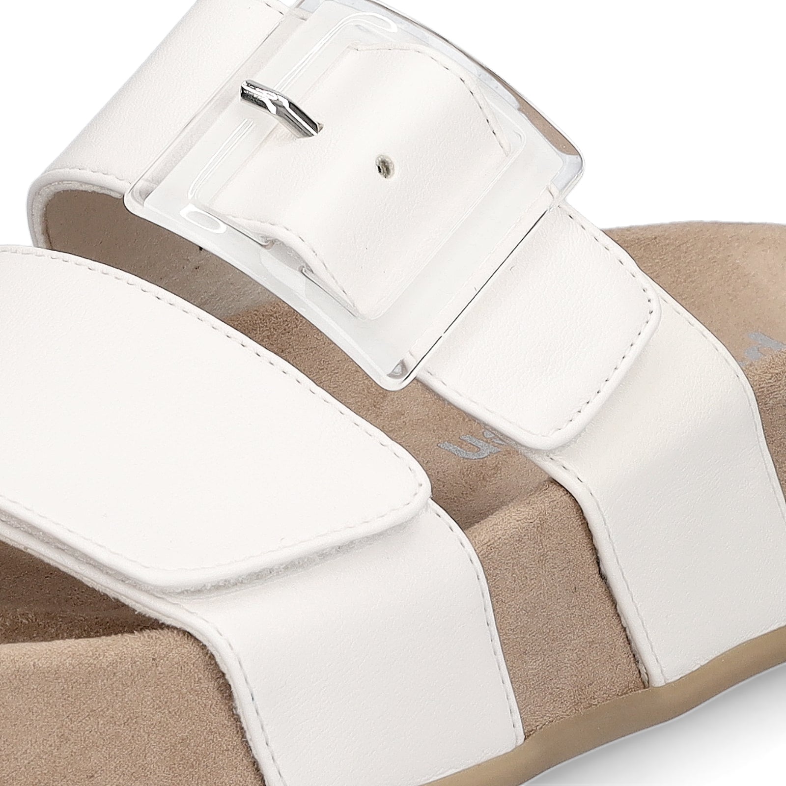 Paul Green Damen Pantolette weiß