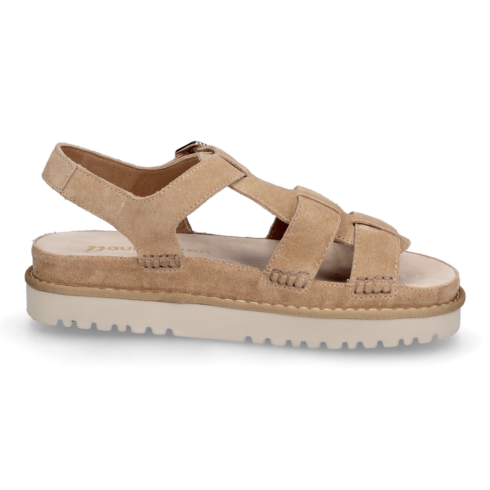 Paul Green Damen Sandale hellbraun