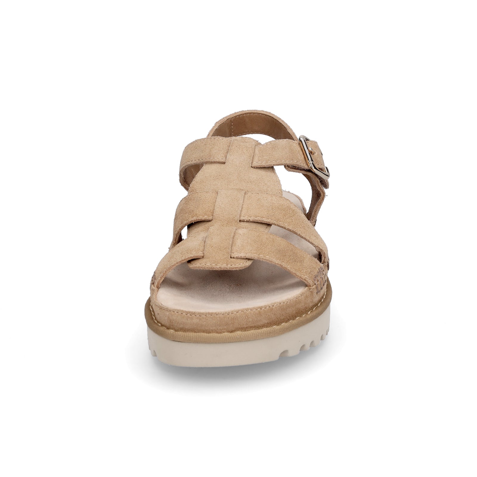 Paul Green Damen Sandale hellbraun