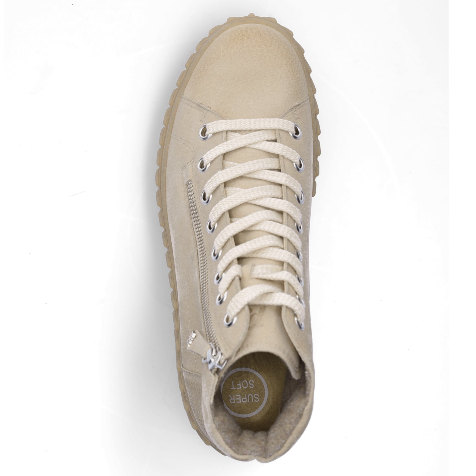 Paul Green women's high-top sneakers beige