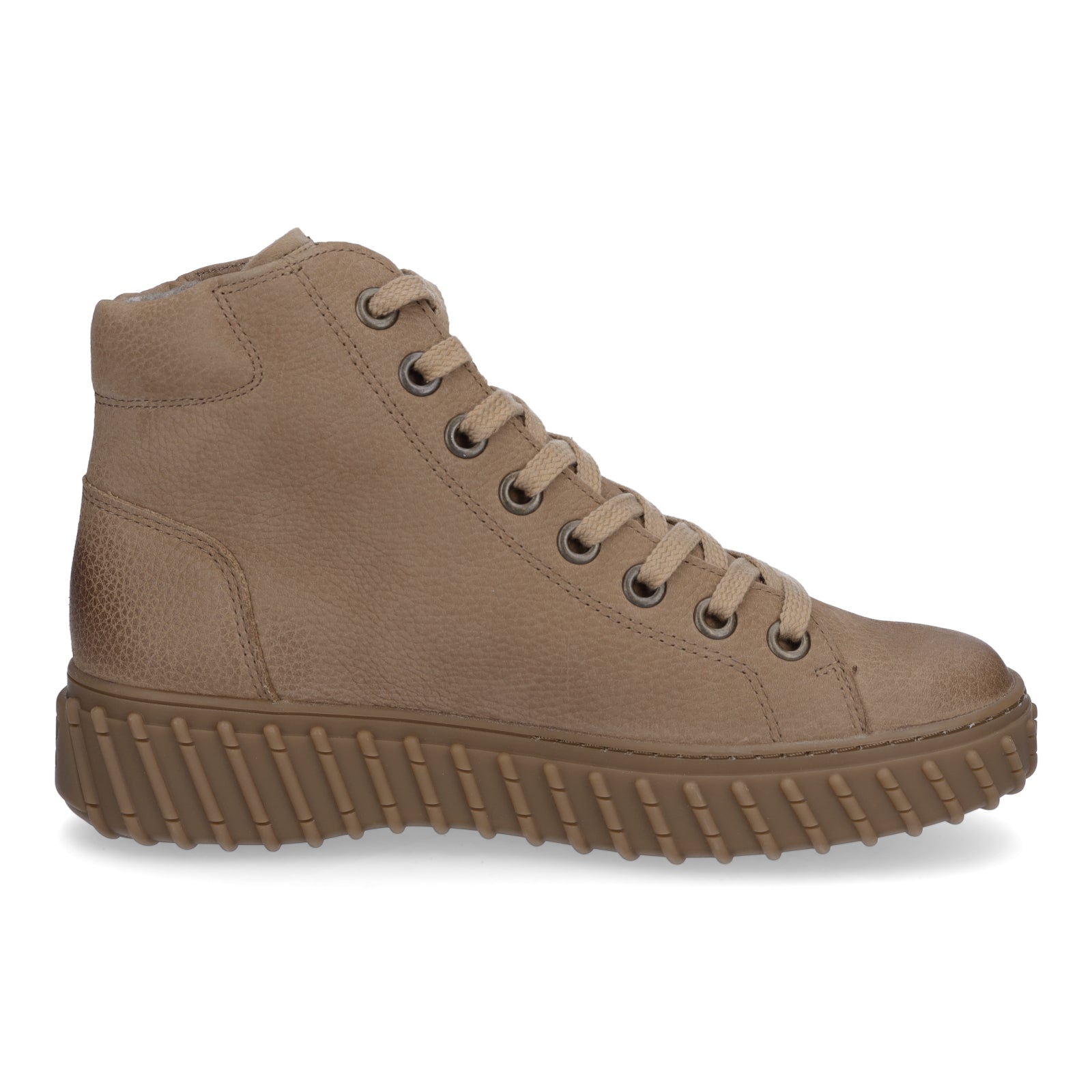 Paul Green women's high-top sneakers brown