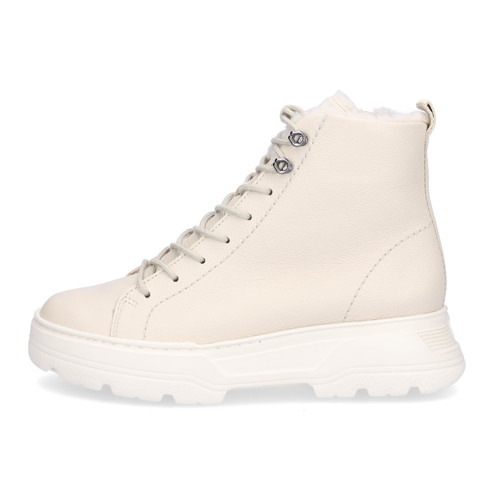 Paul Green women's lace-up boots beige