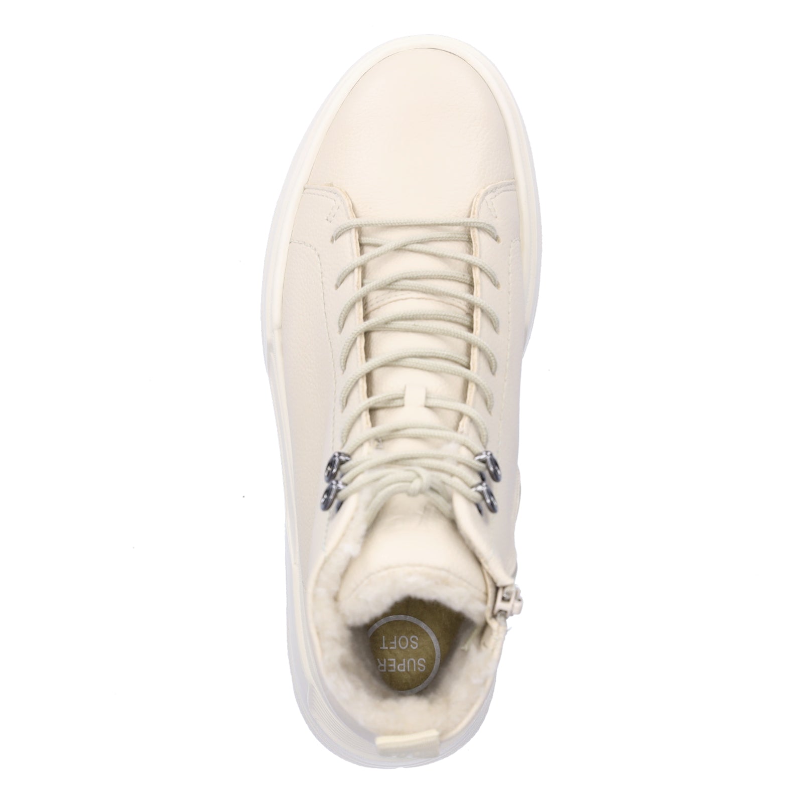 Paul Green women's lace-up boots beige