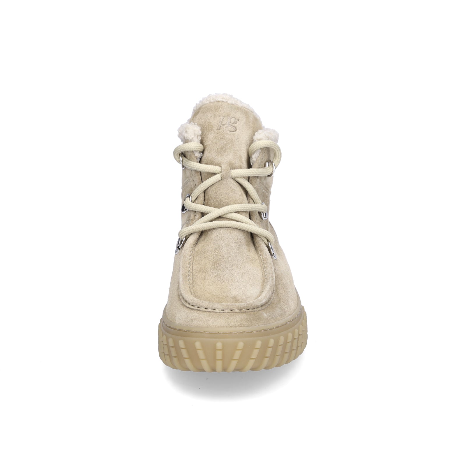 Paul Green women's lace-up boots beige