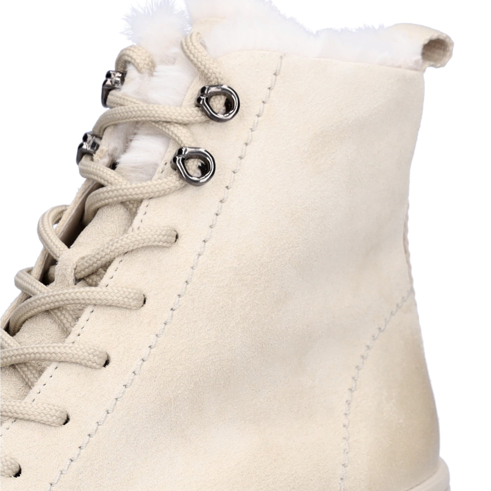 Paul Green women's lace-up boots beige