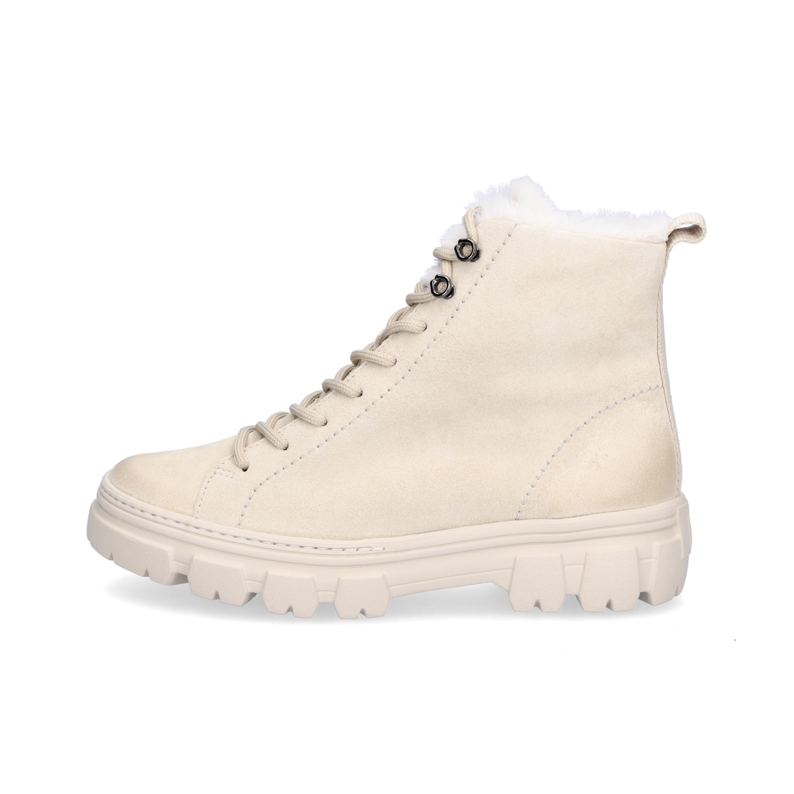 Paul Green women's lace-up boots beige
