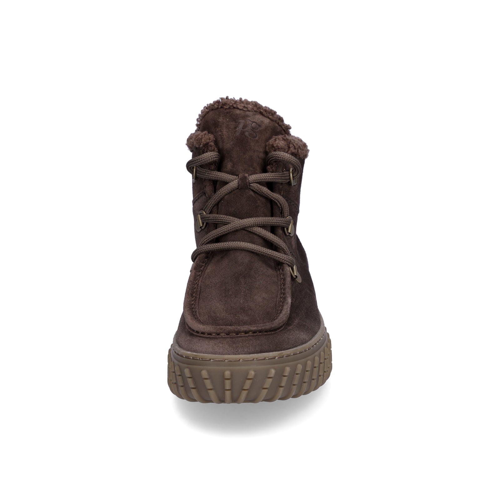 Paul Green Women's Lace-up Boot Dark Brown