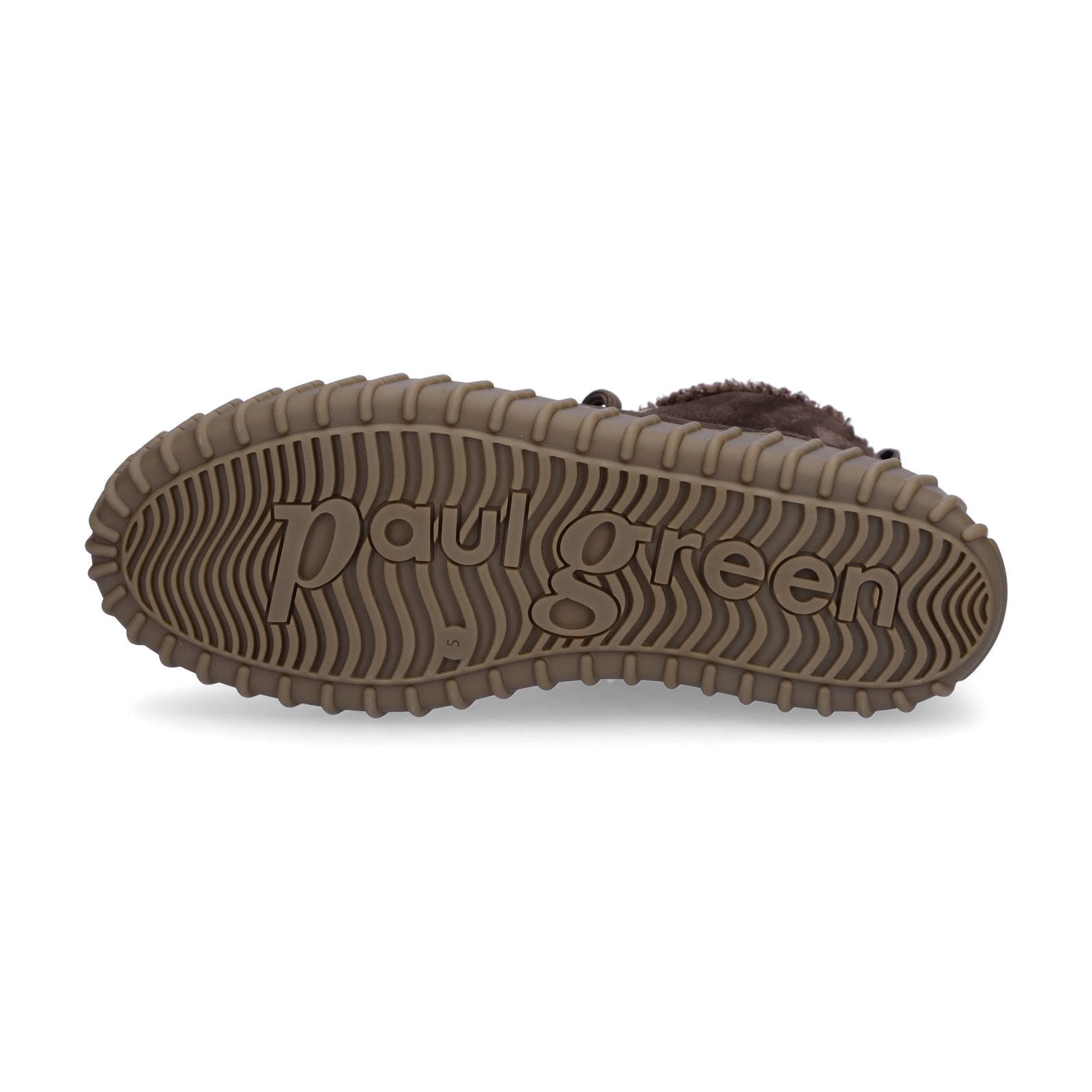 Paul Green Women's Lace-up Boot Dark Brown