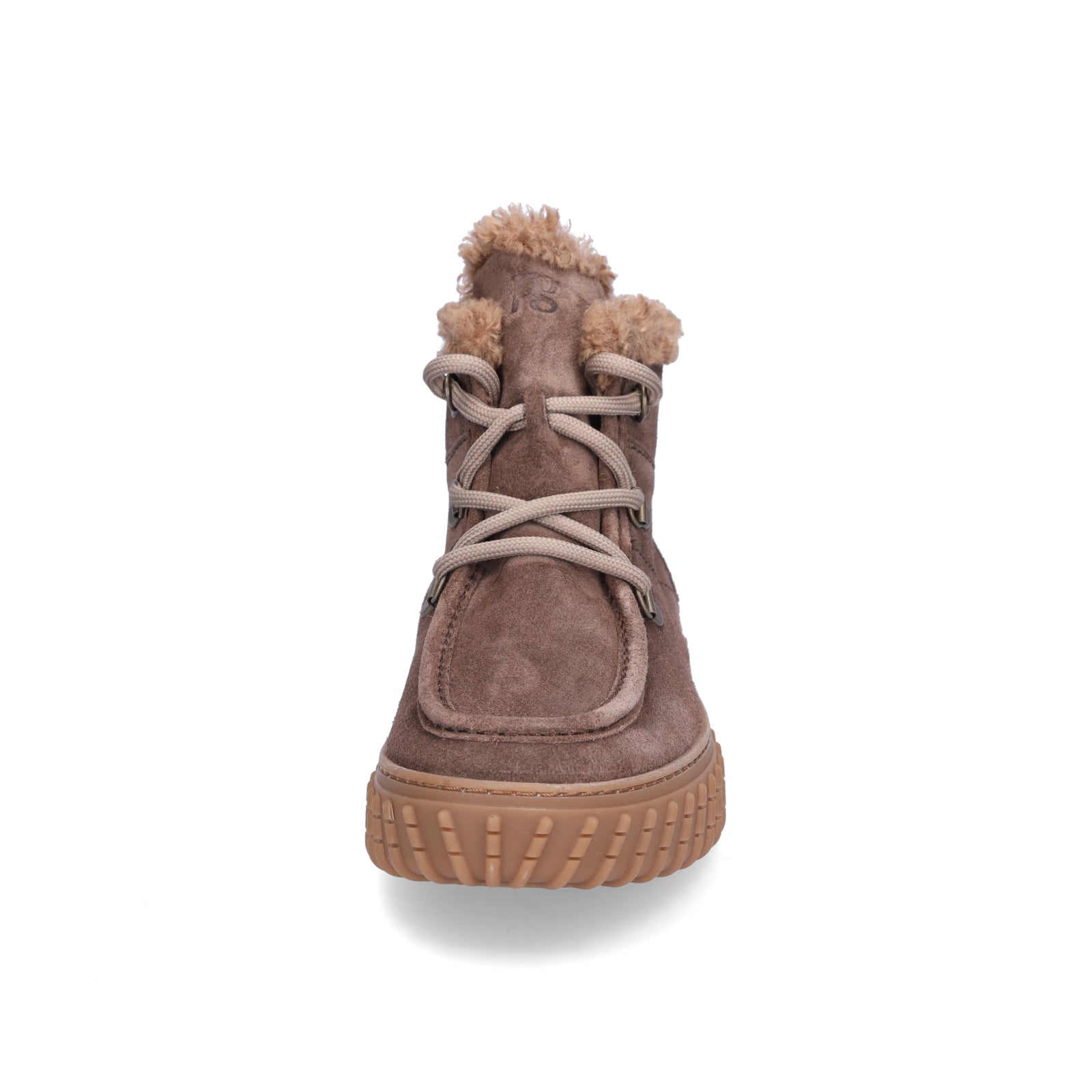 Paul Green women's lace-up boots brown
