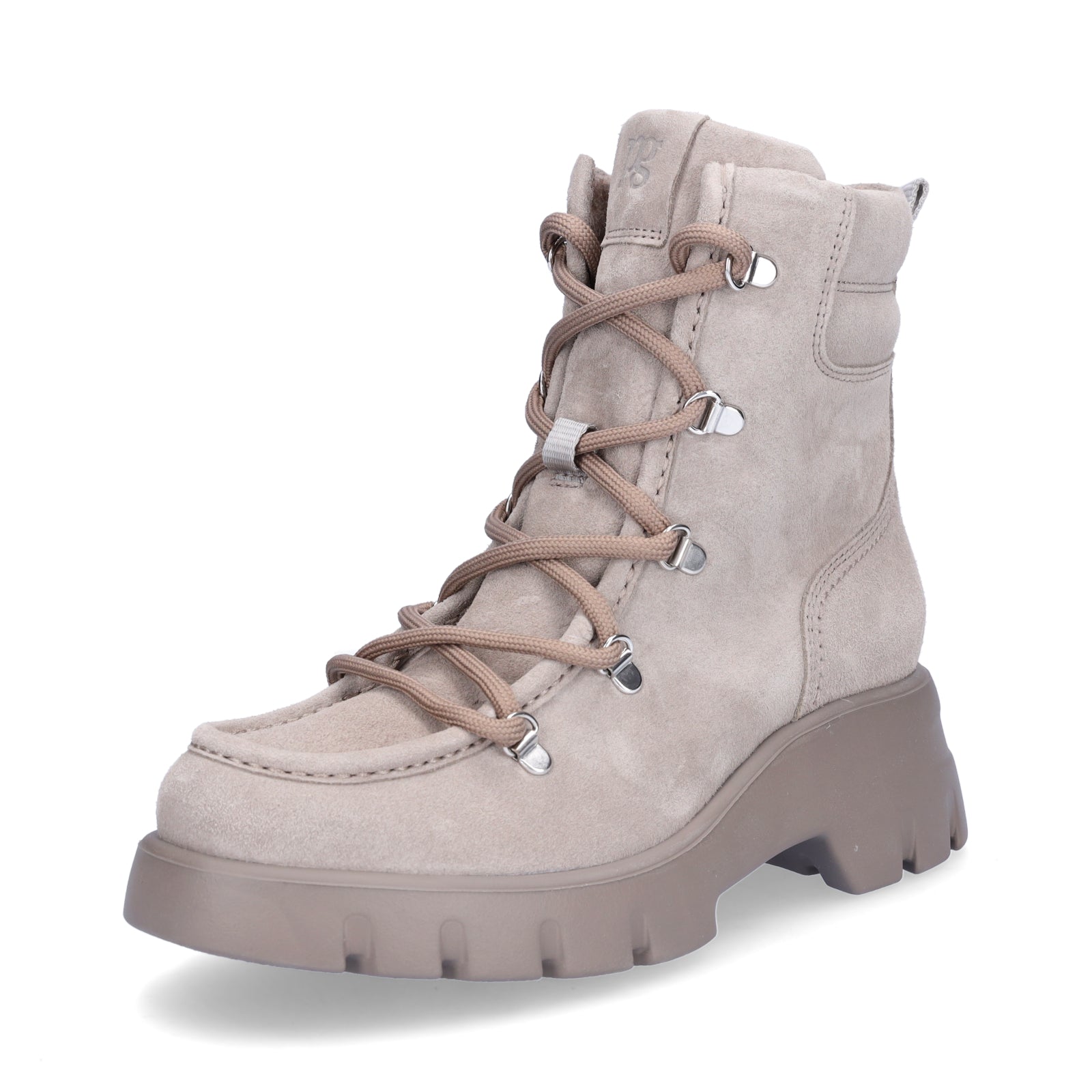 Paul Green Damen Schnürboot stone