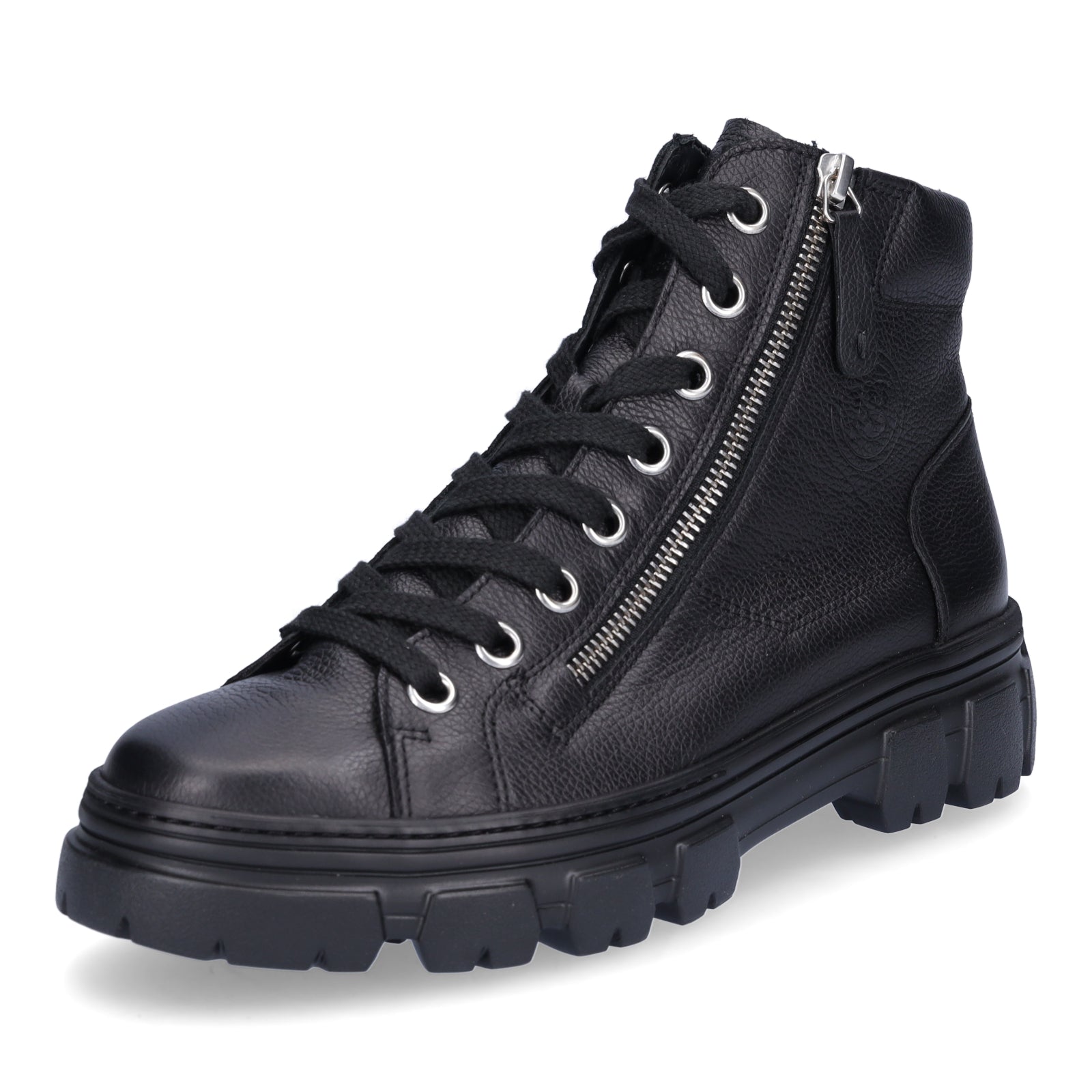 Paul Green Damen High-Top Sneaker schwarz