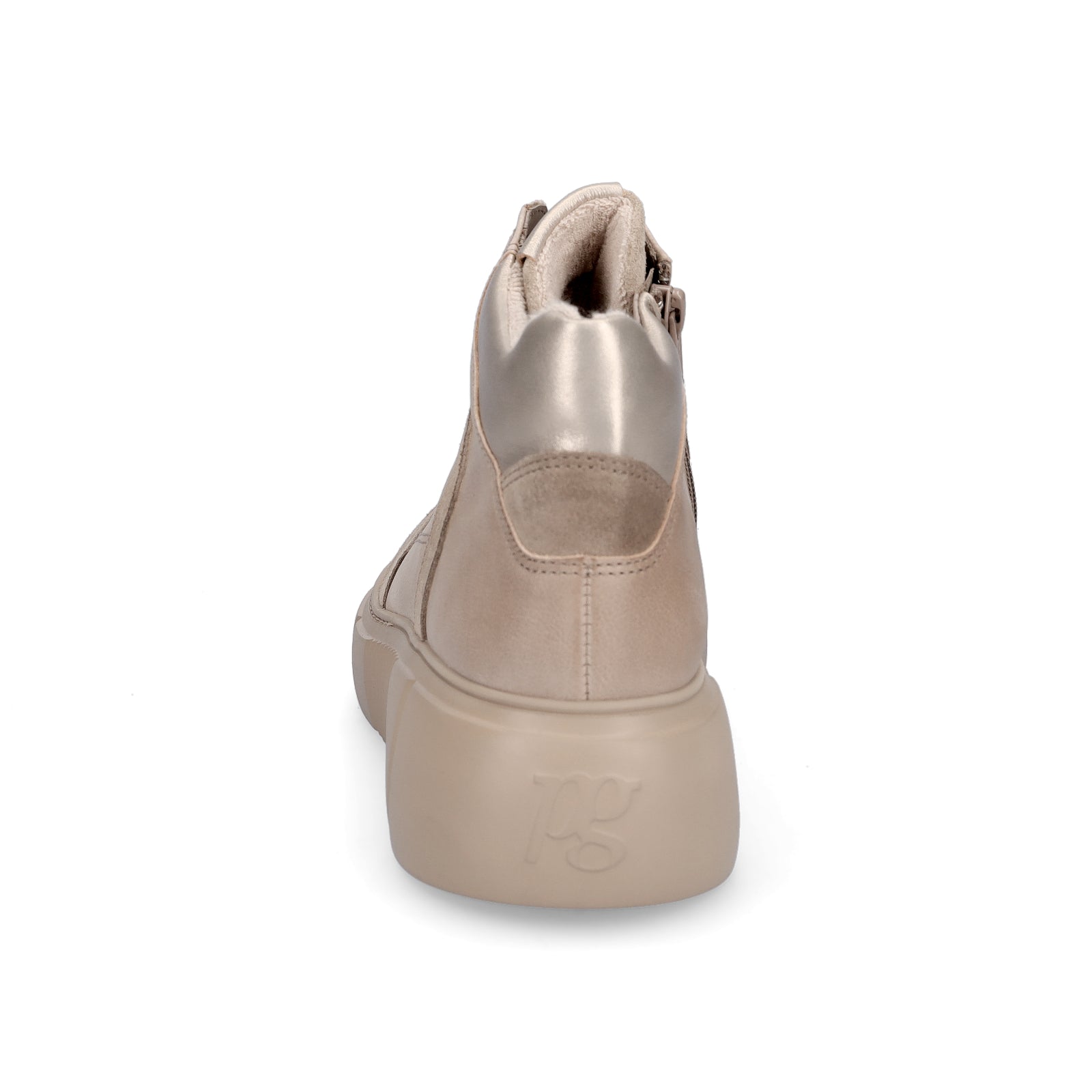 Paul Green Damen High-Top Sneaker beige
