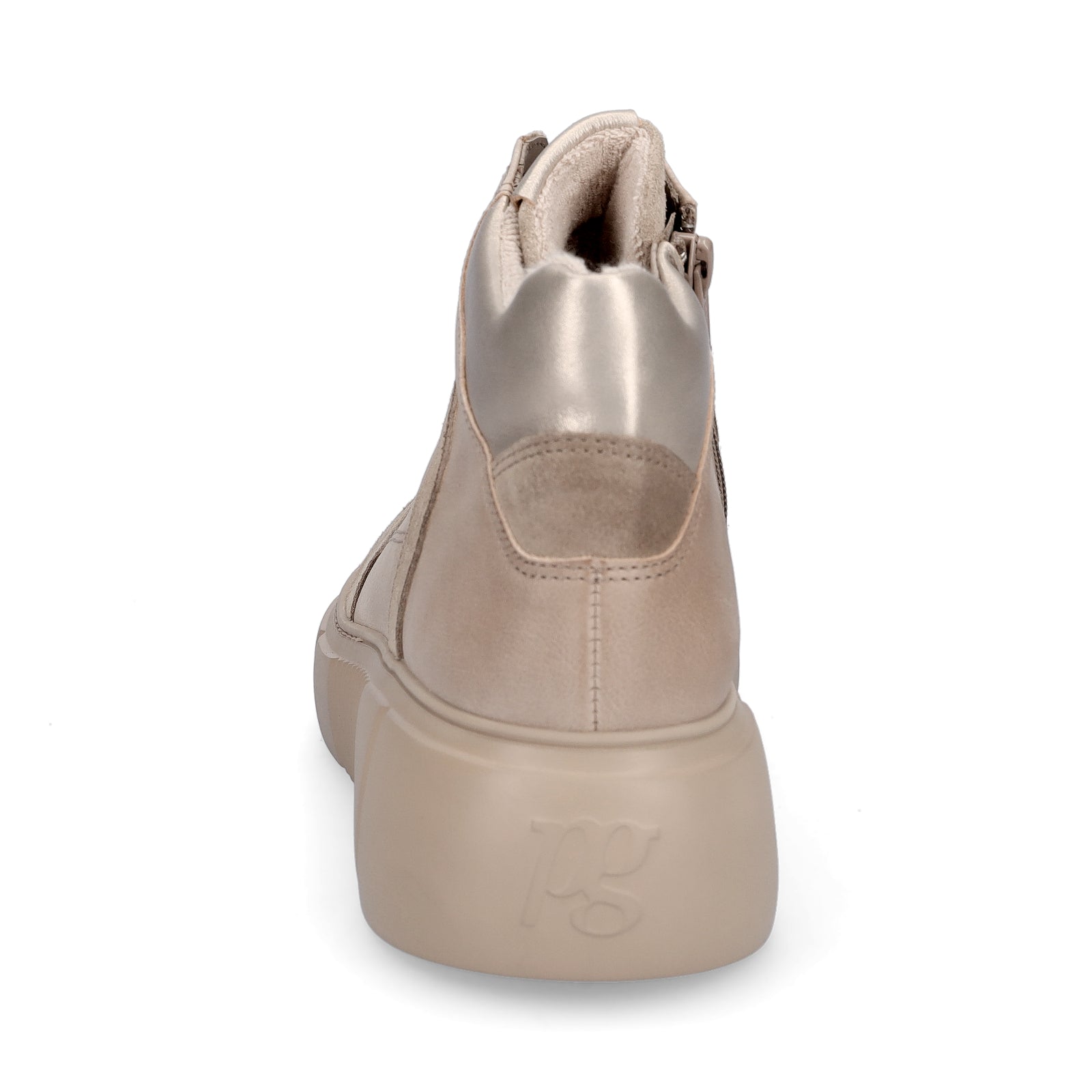 Paul Green Damen High-Top Sneaker beige