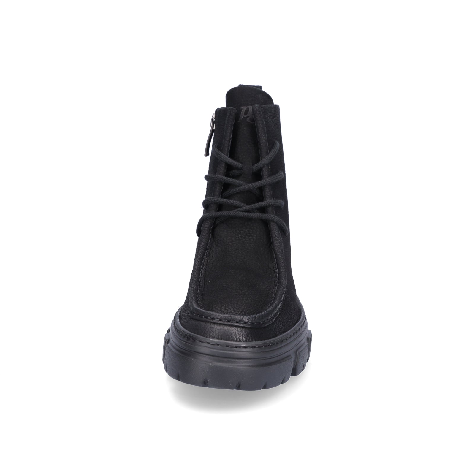 Paul Green Damen Schnürboot schwarz