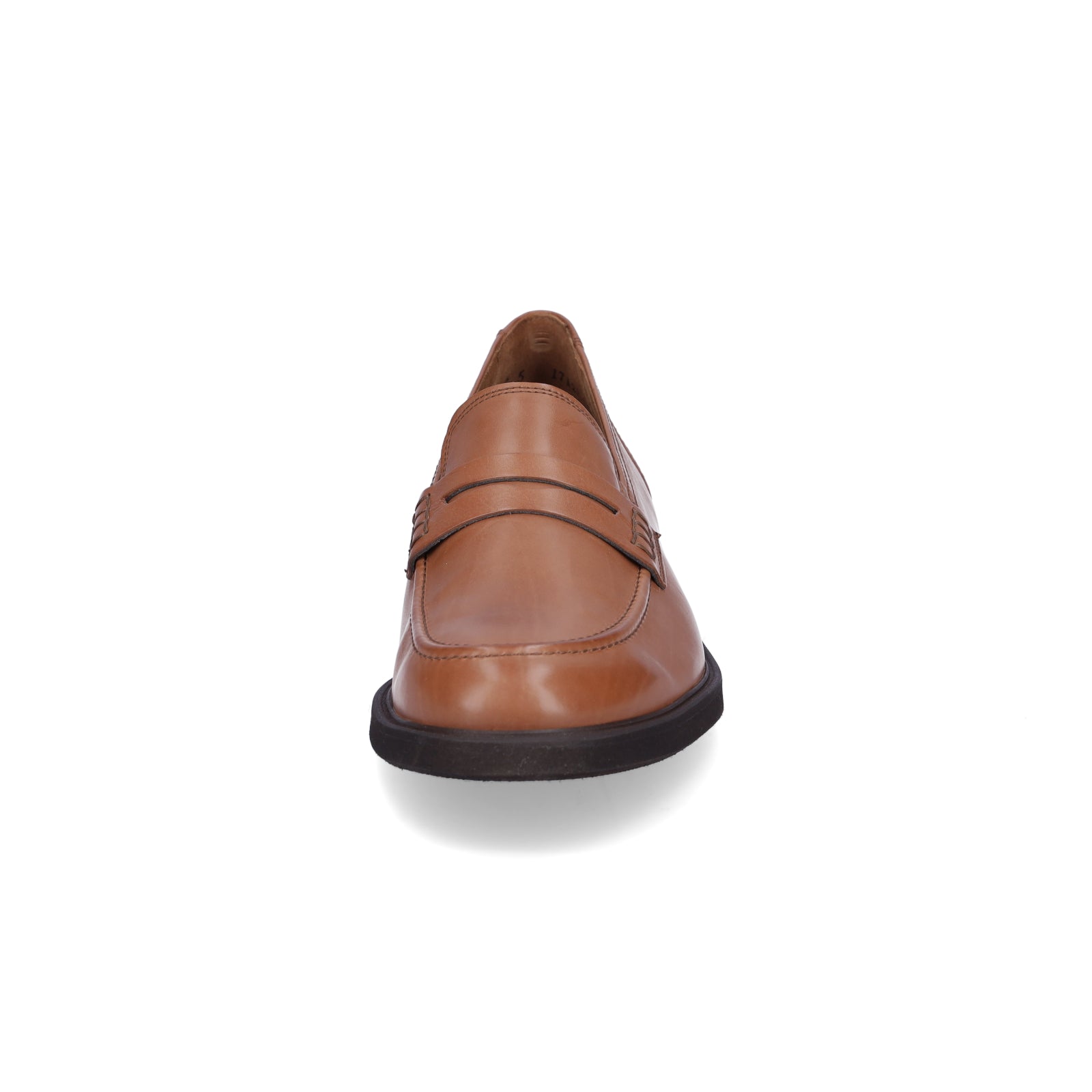 Paul Green women's leather loafers cognac