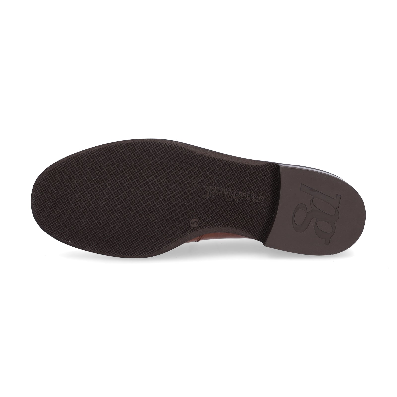 Paul Green women's leather loafers cognac