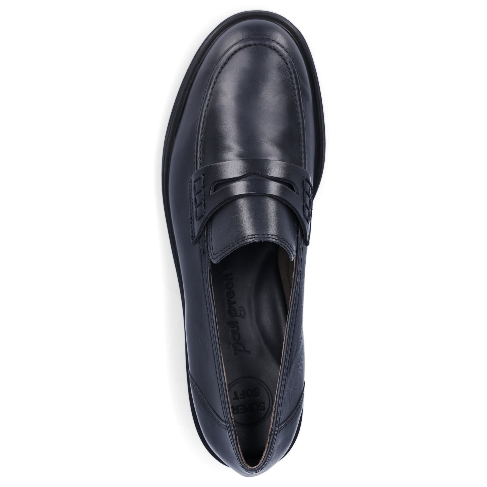 Paul Green Damen Slipper dunkelblau