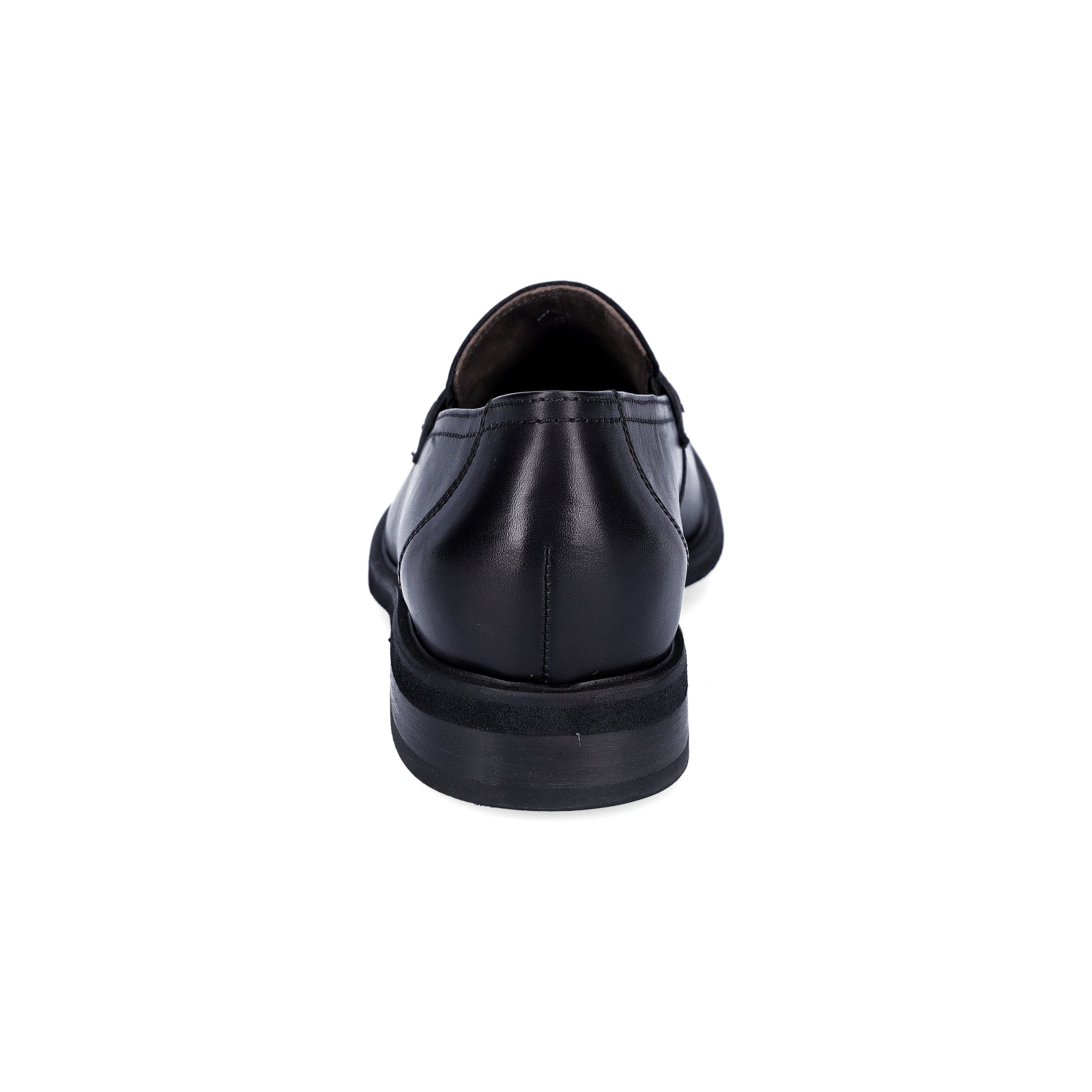 Paul Green women's leather loafers black
