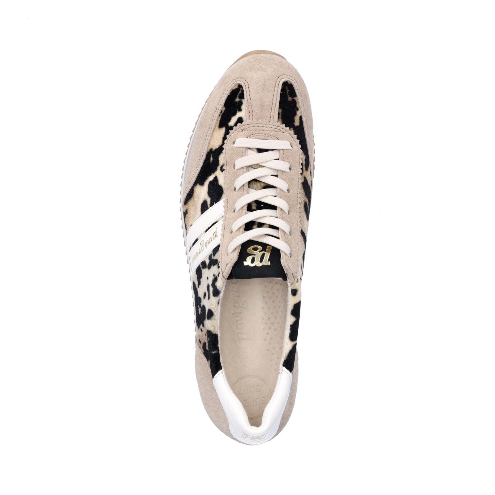 Paul Green Damen Sneaker beige leo
