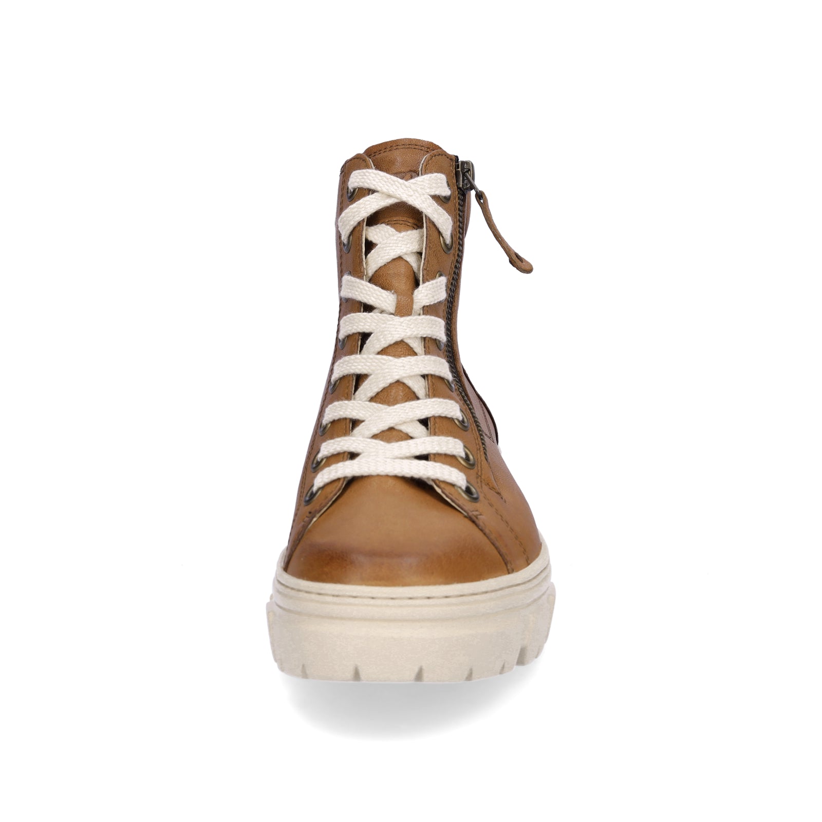Paul Green Damen High-Top Sneaker cognac