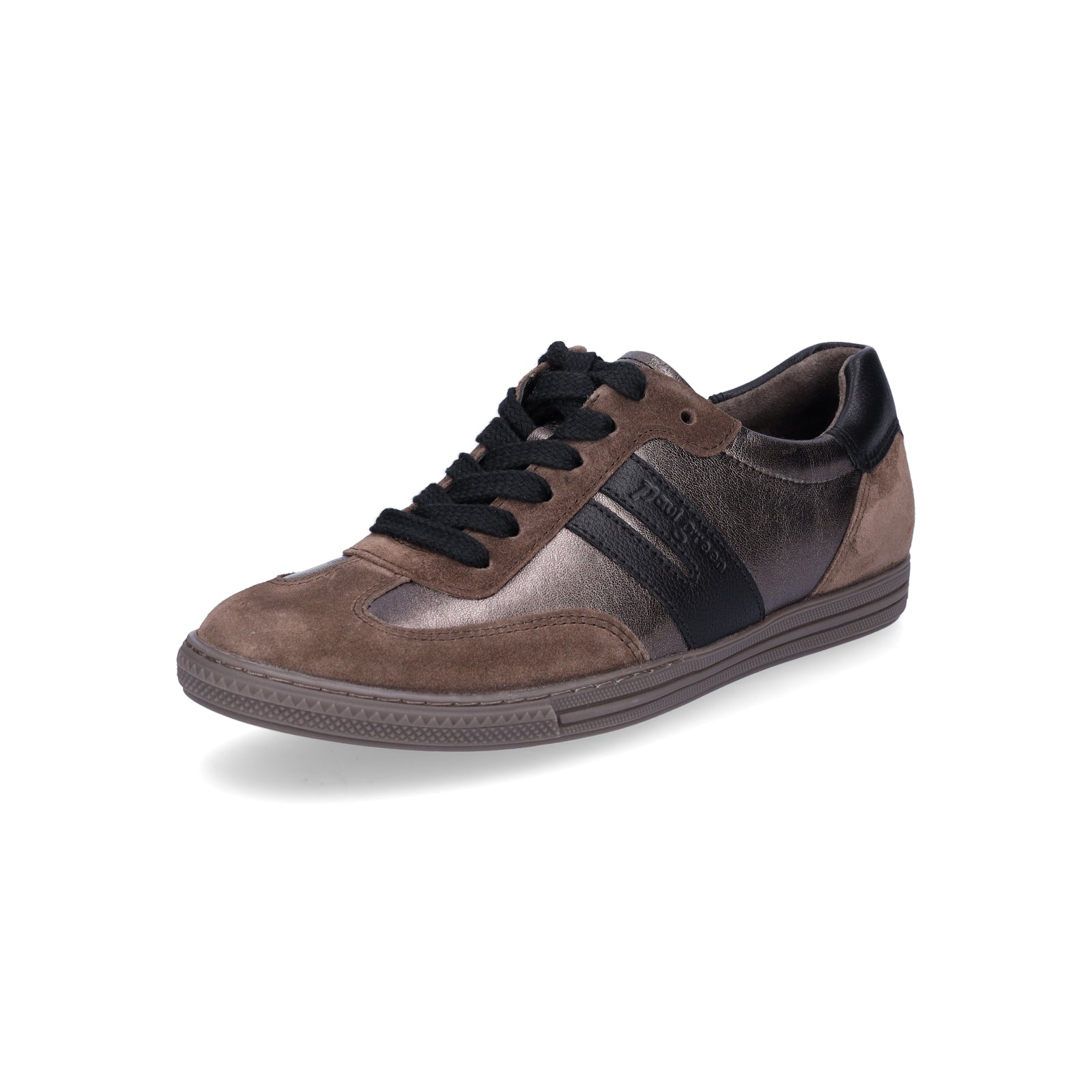 Paul Green women's sneakers brown metallic
