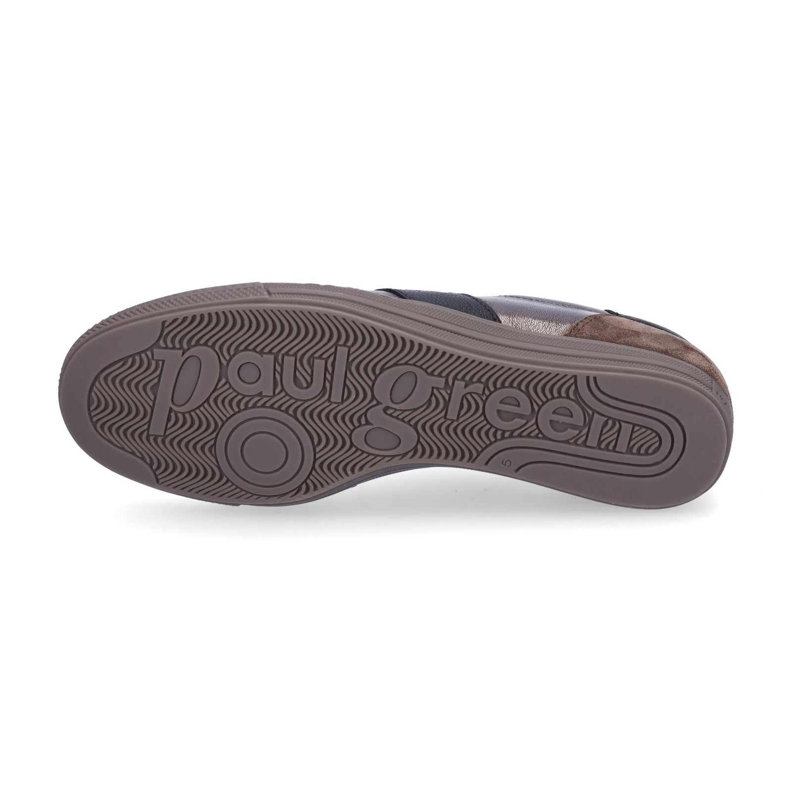 Paul Green women's sneakers brown metallic
