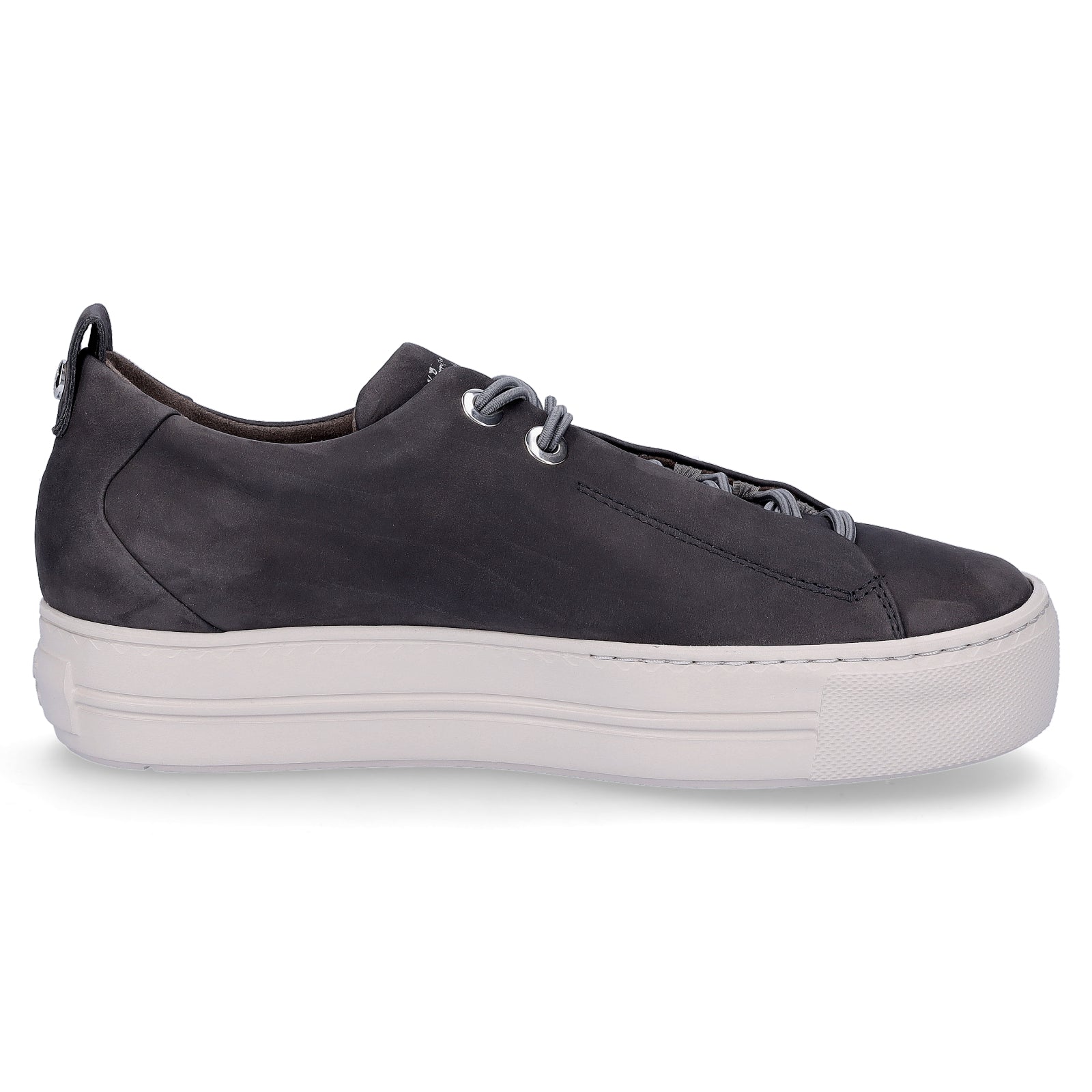 Paul Green Damen Leder Sneaker grau