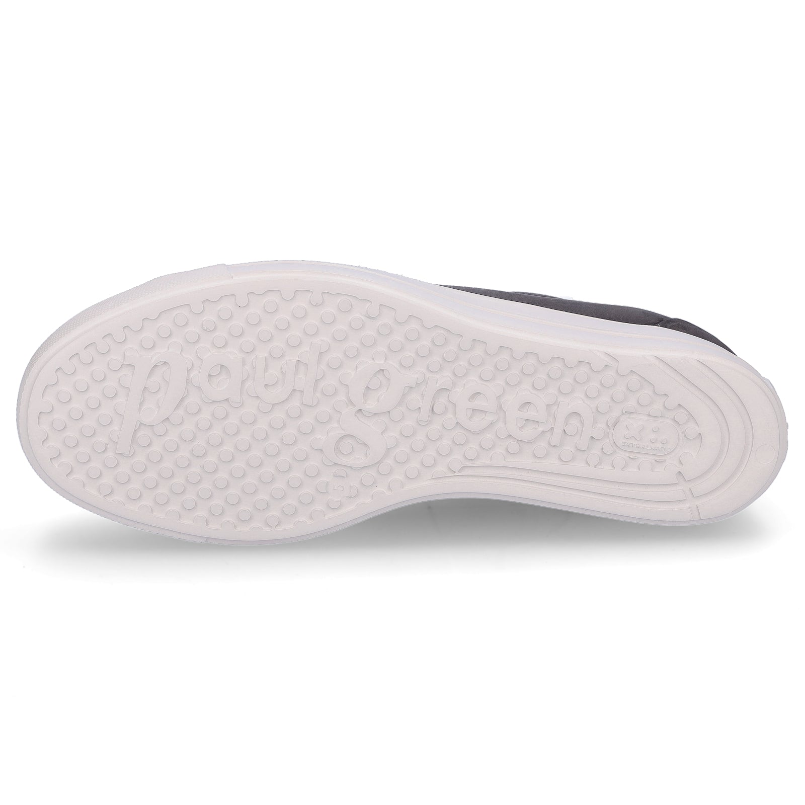 Paul Green Damen Leder Sneaker grau