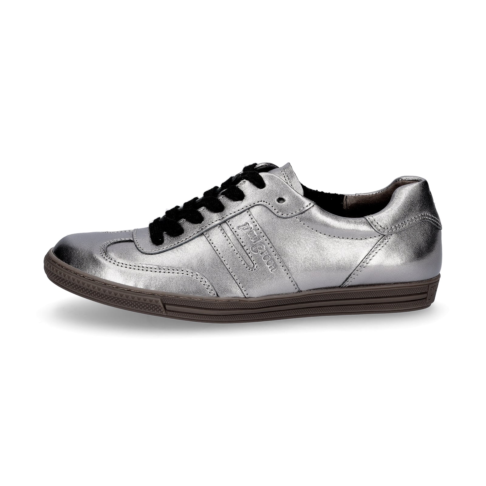 Paul Green Damen Sneaker grau metallic