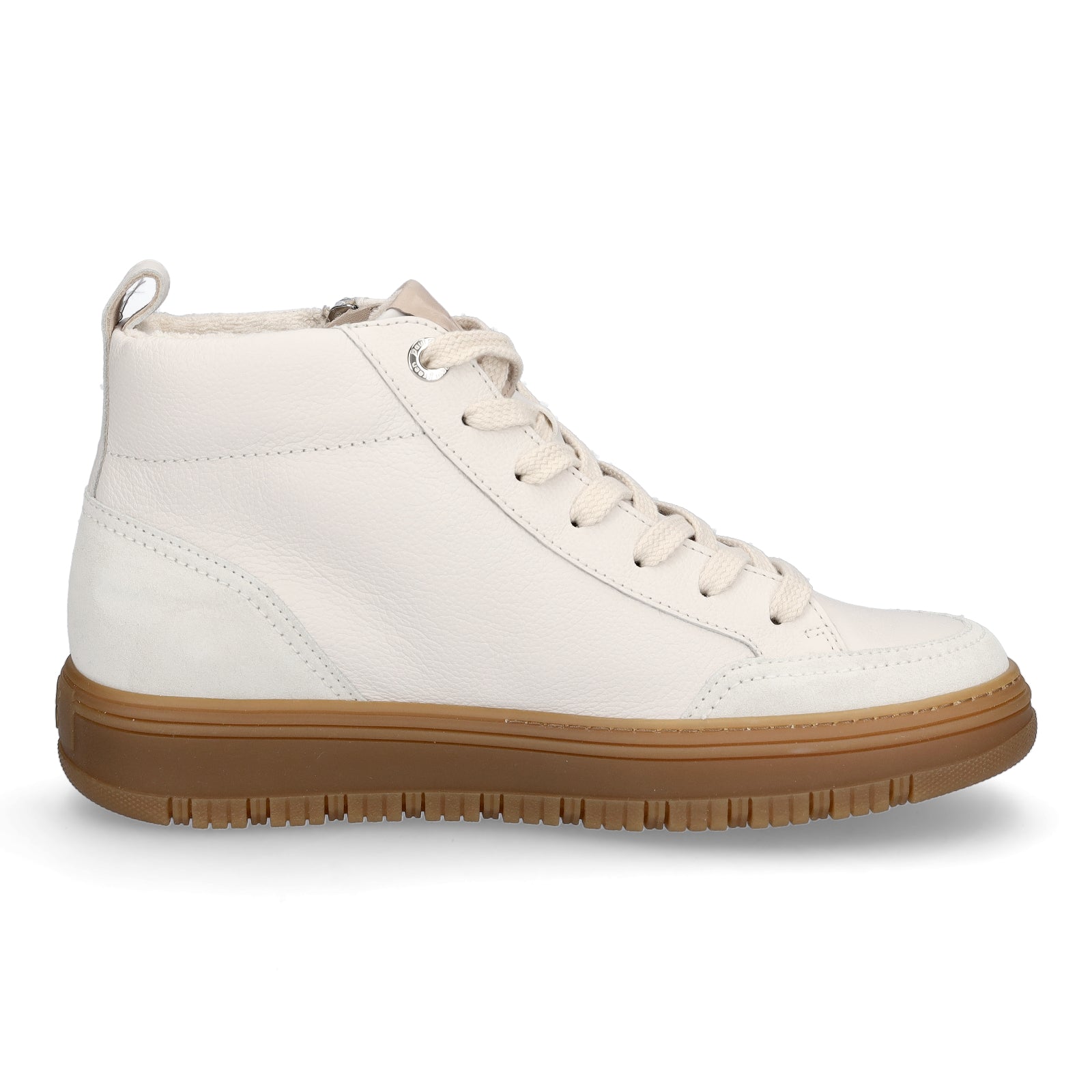 Paul Green women's high-top sneakers offwhite