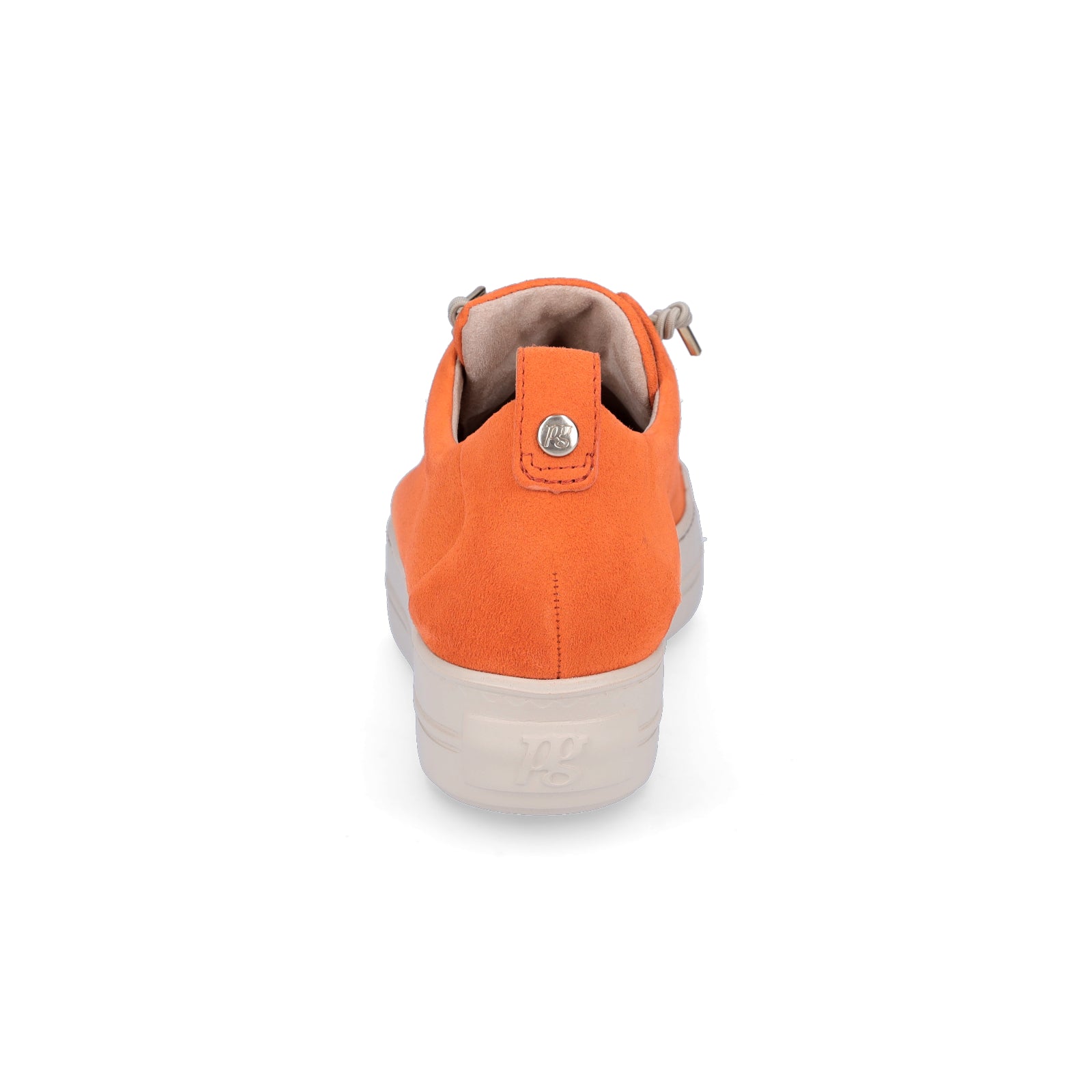 Paul Green women's leather sneakers orange