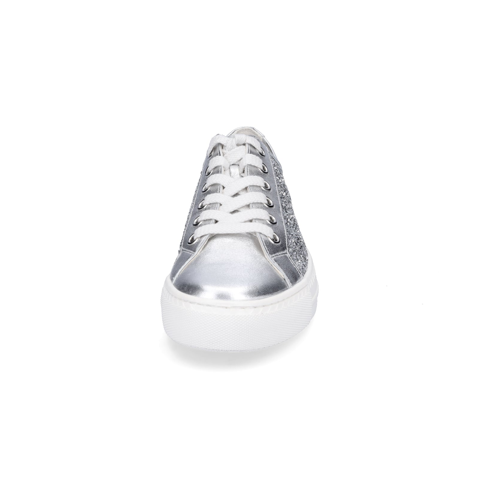 Paul Green women's sneakers silver metallic