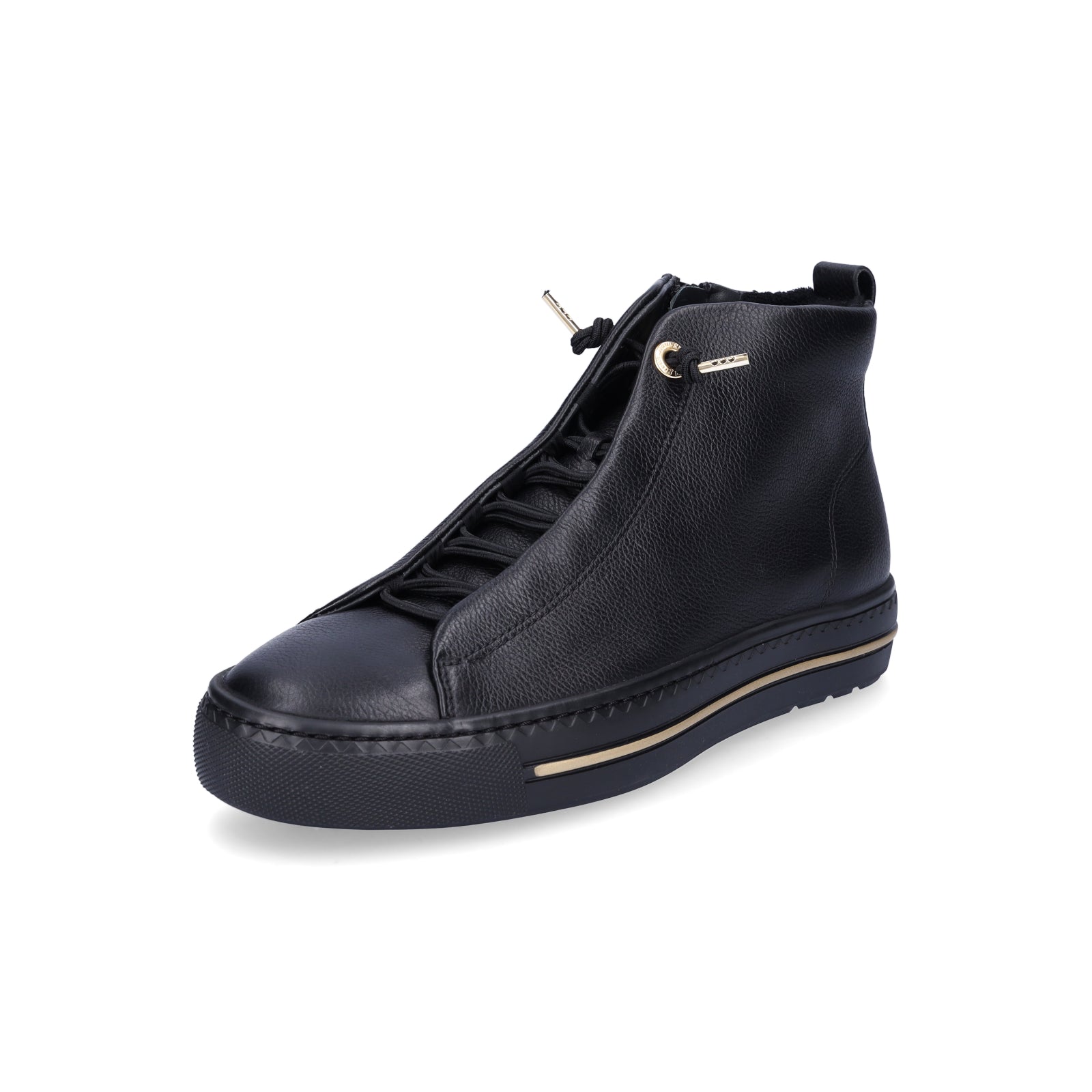Paul Green women's high-top sneakers black