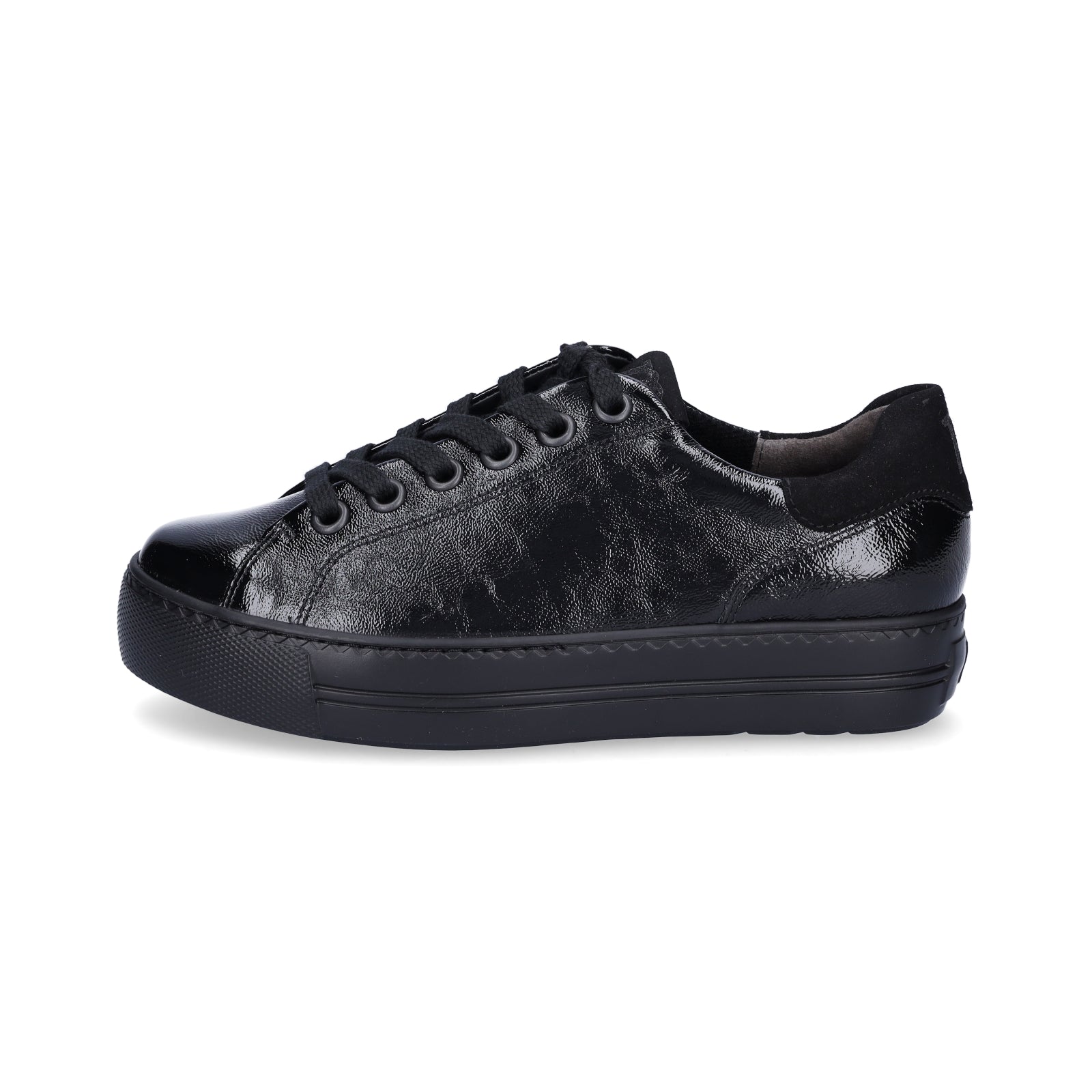 Paul Green women's sneakers black patent