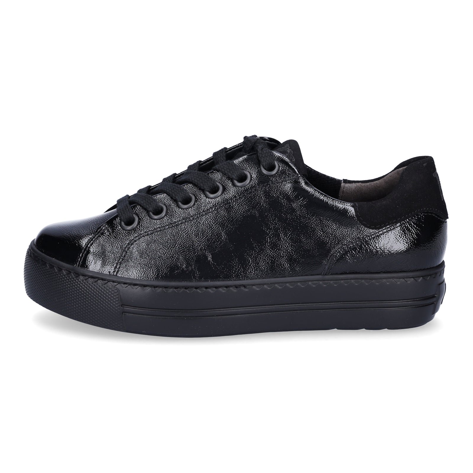 Paul Green women's sneakers black patent