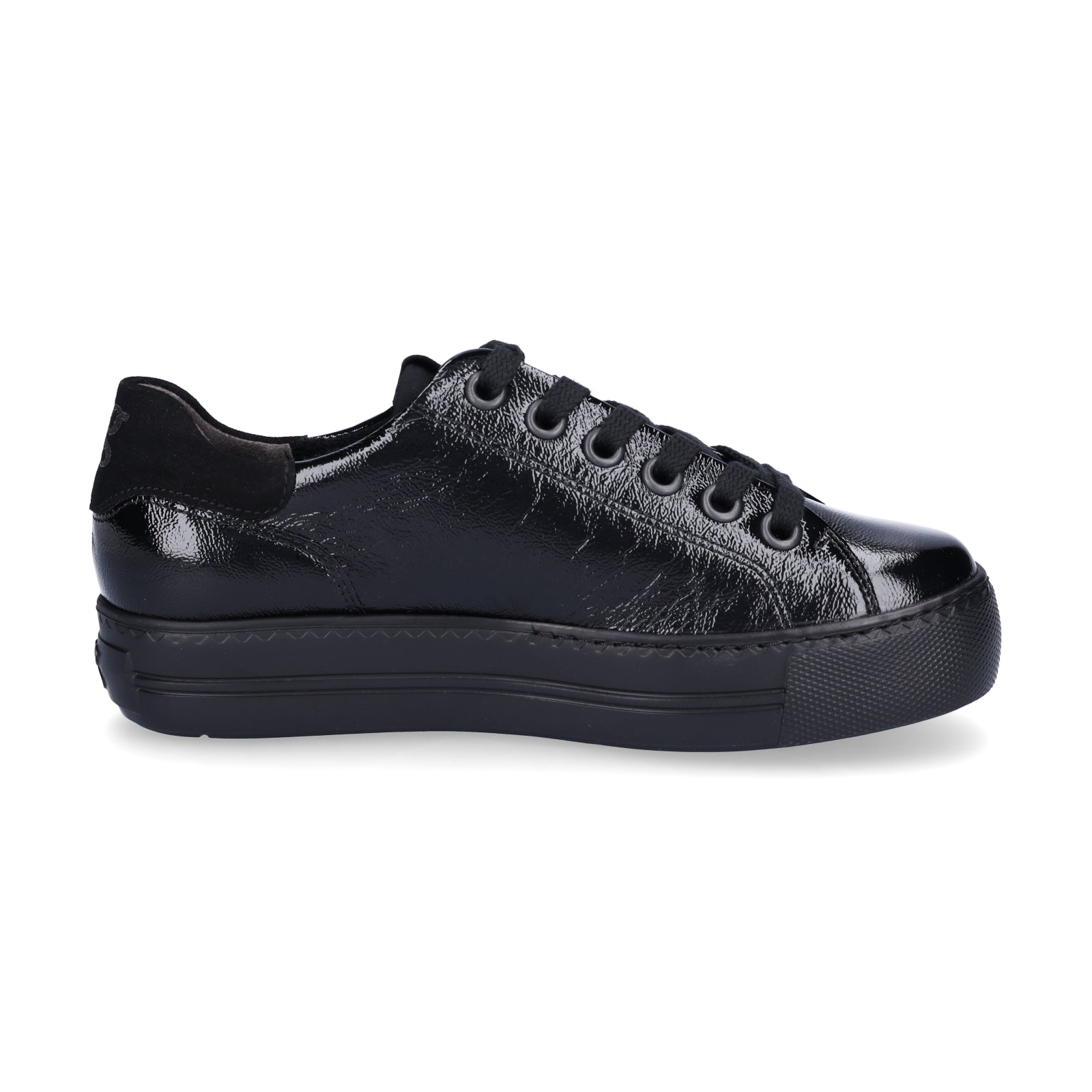 Paul Green women's sneakers black patent