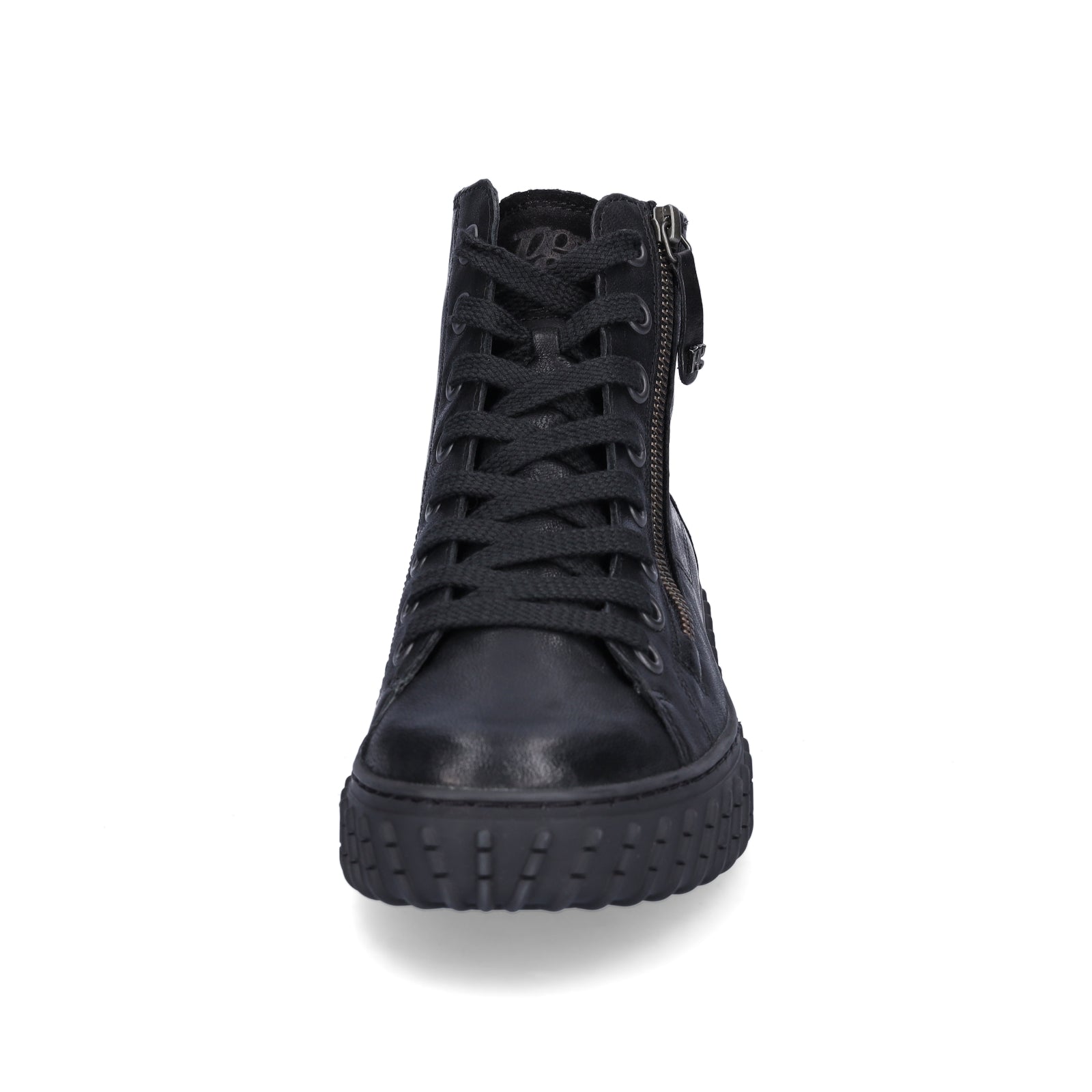 Paul Green Damen High-Top Sneaker schwarz
