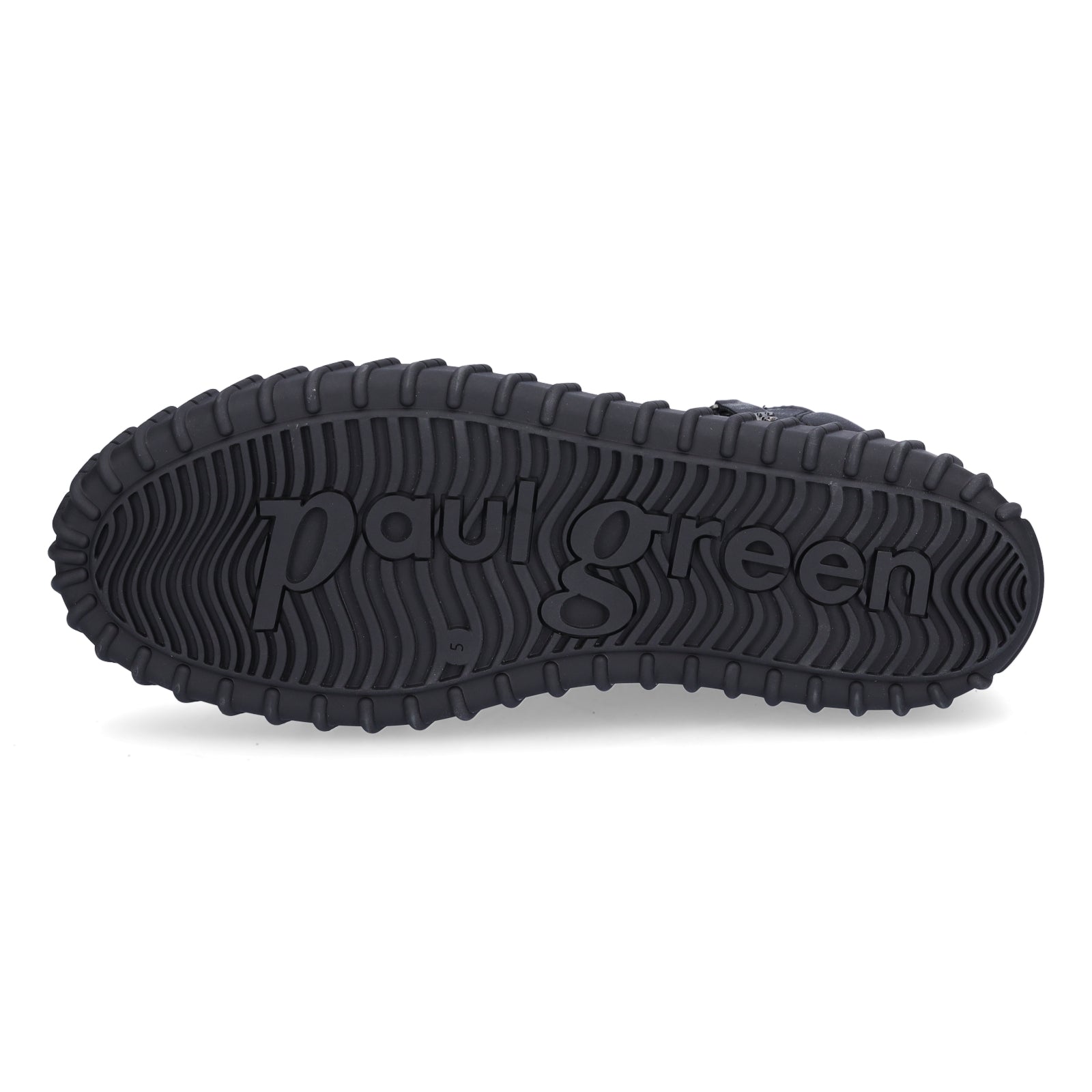 Paul Green Damen High-Top Sneaker schwarz
