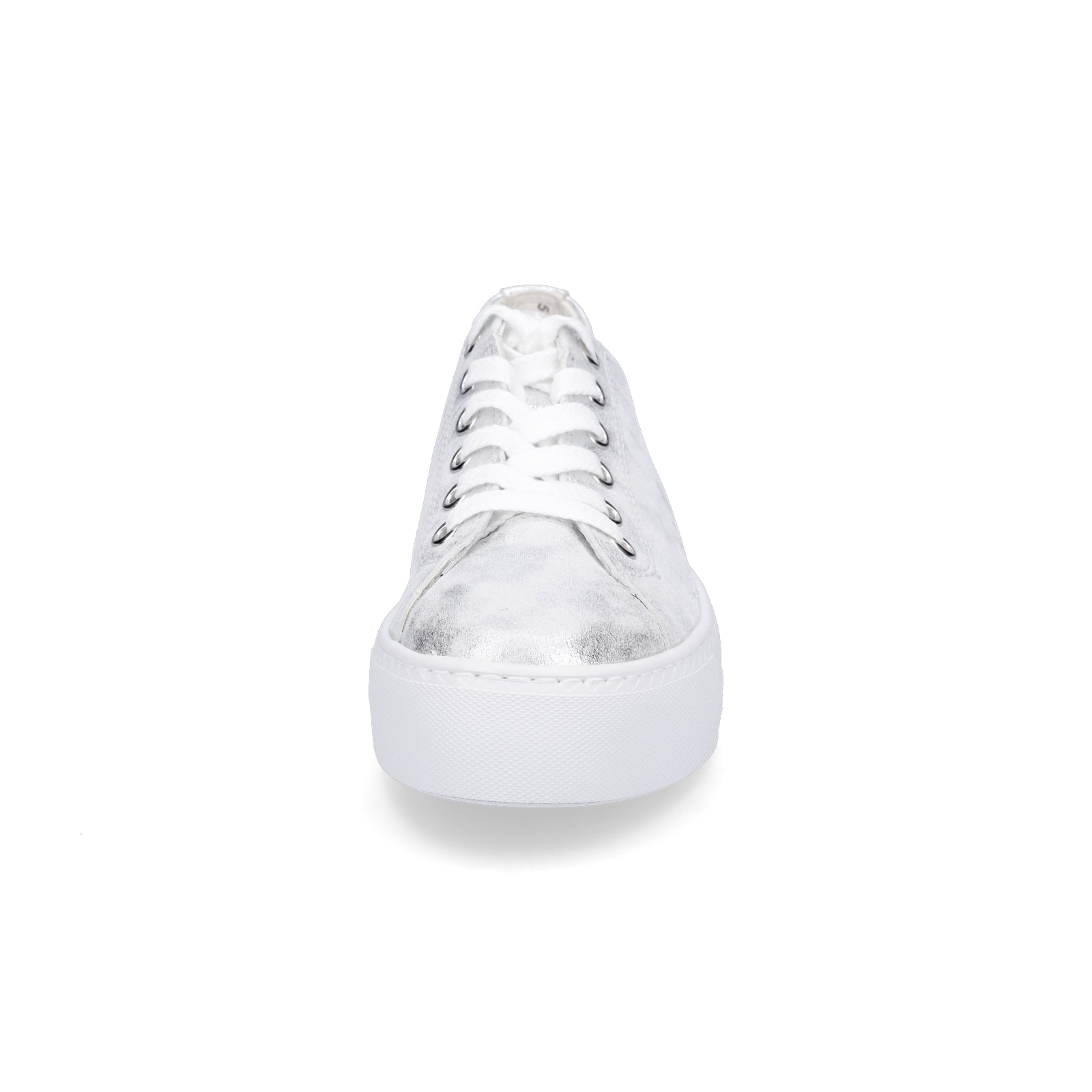 Paul Green women's sneakers silver metallic